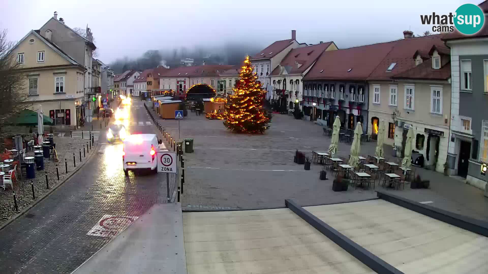 Samobor – Piazza centrale dedicata a re Tomislav