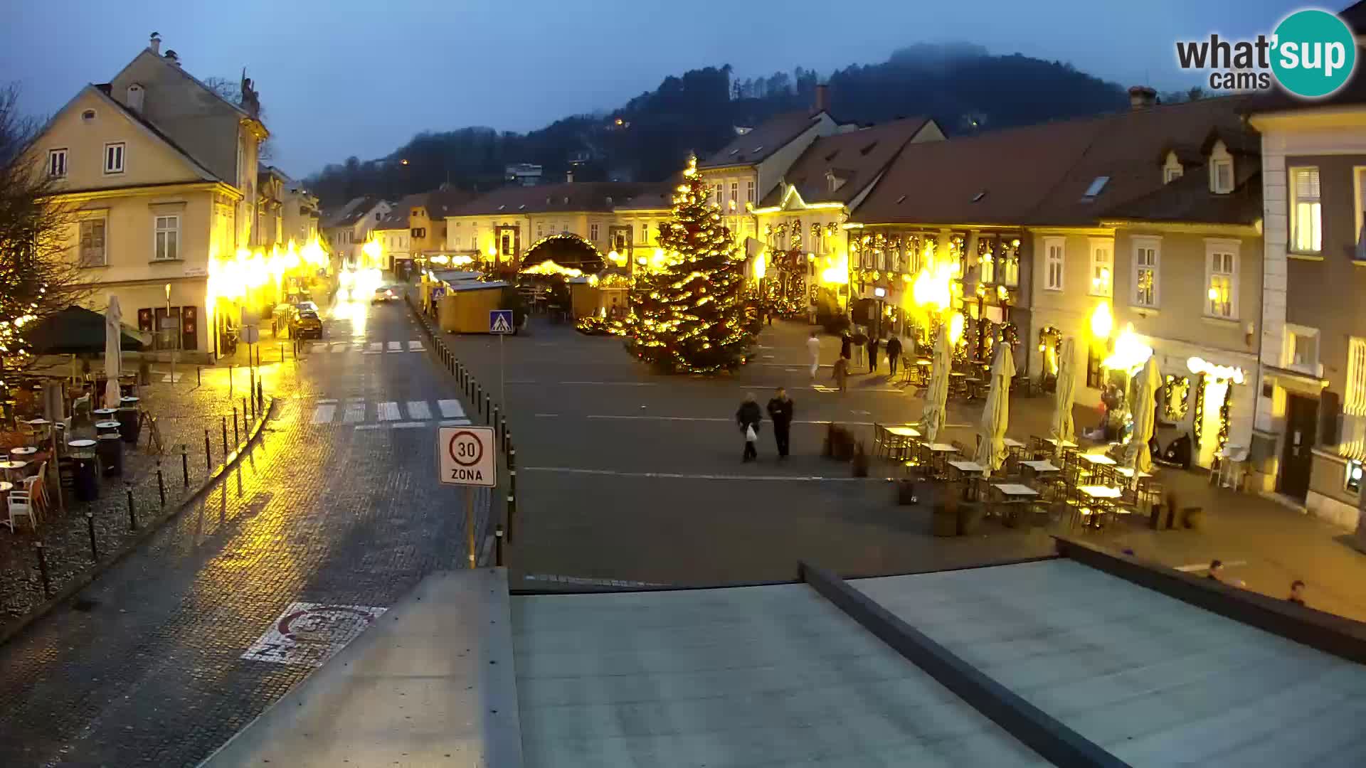 Samobor – Plaza central dedicado al rey Tomislav