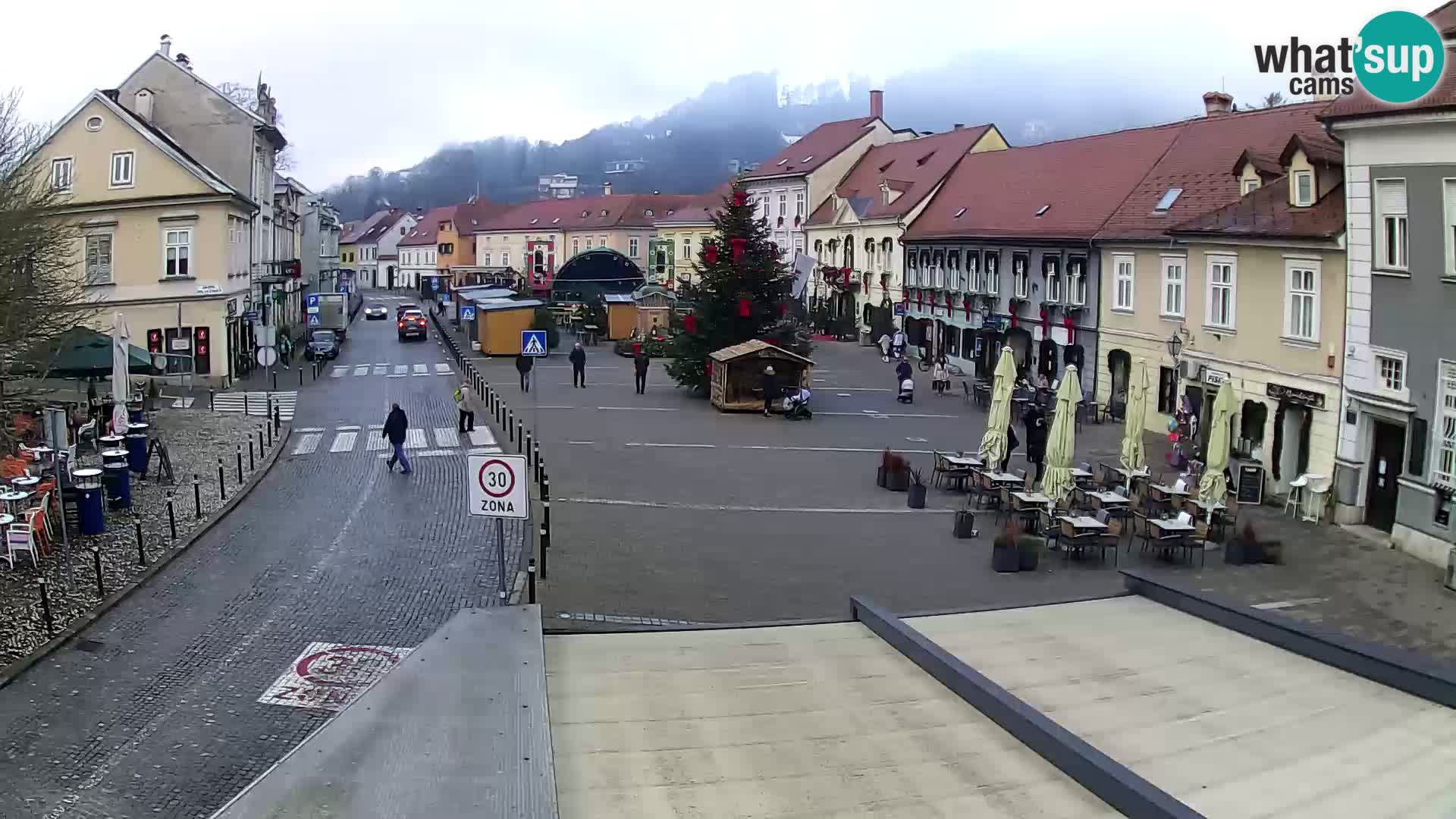 Samobor – Piazza centrale dedicata a re Tomislav