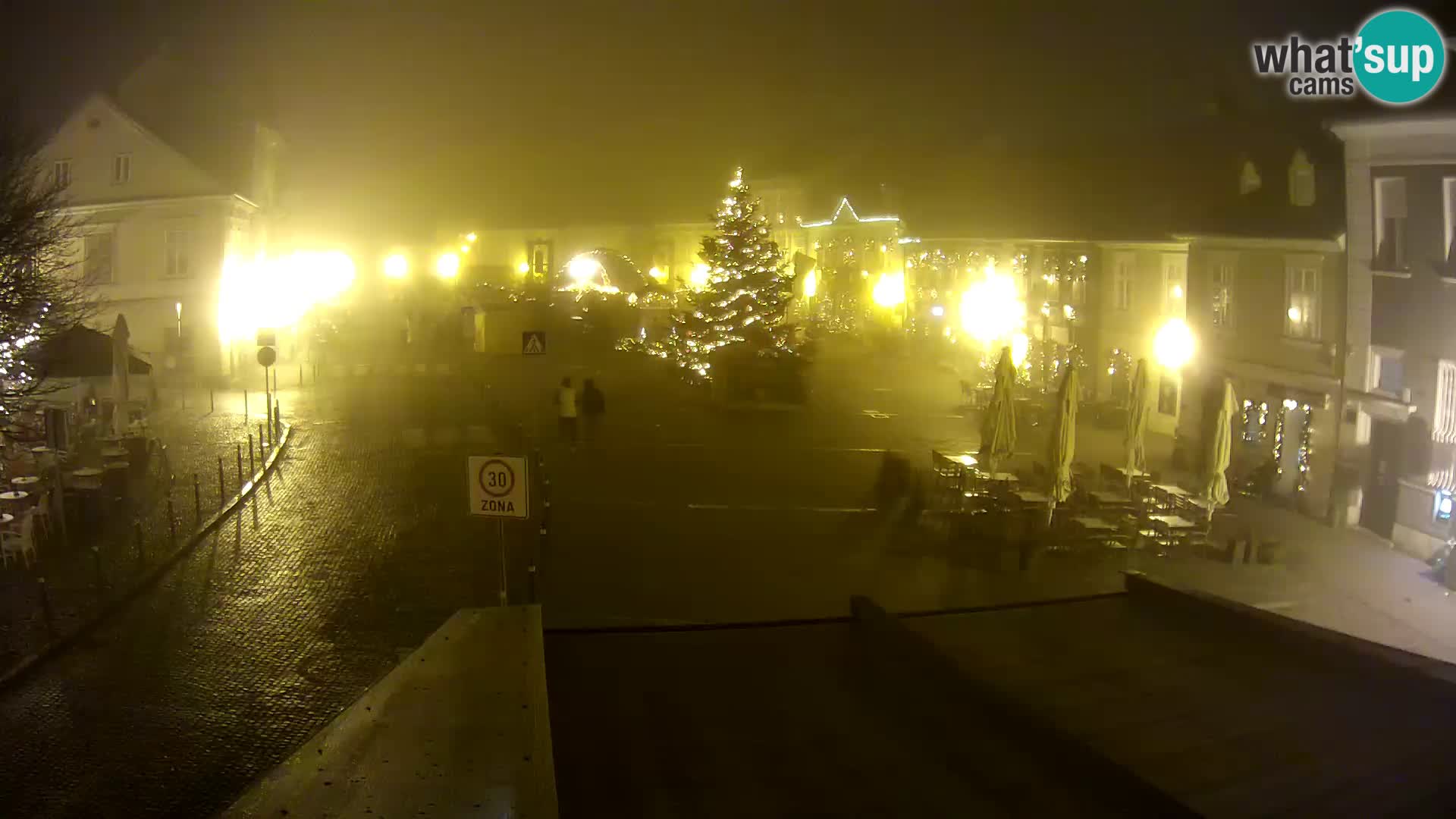 Samobor – Place centrale dédié au roi Tomislav