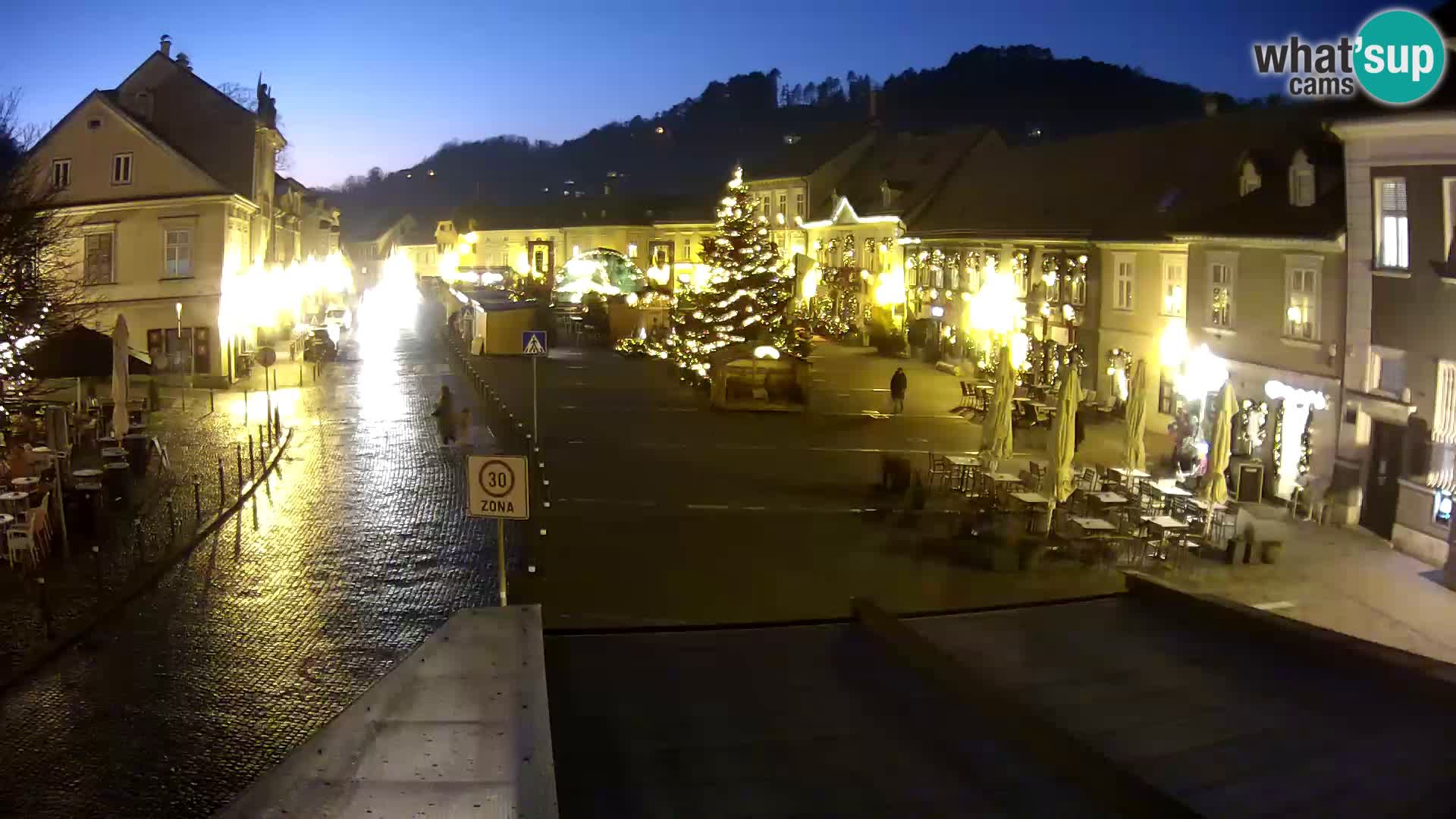 Samobor – Zentralen Platz von König Tomislav gewidmet