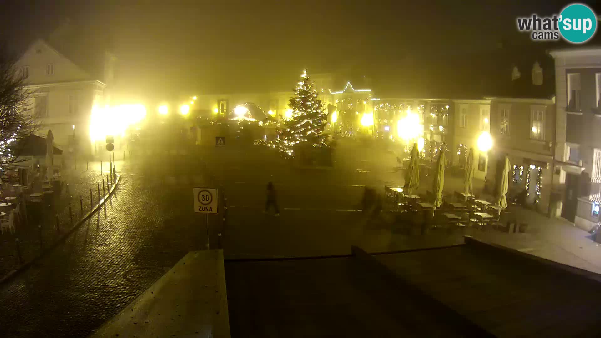 Samobor – Place centrale dédié au roi Tomislav