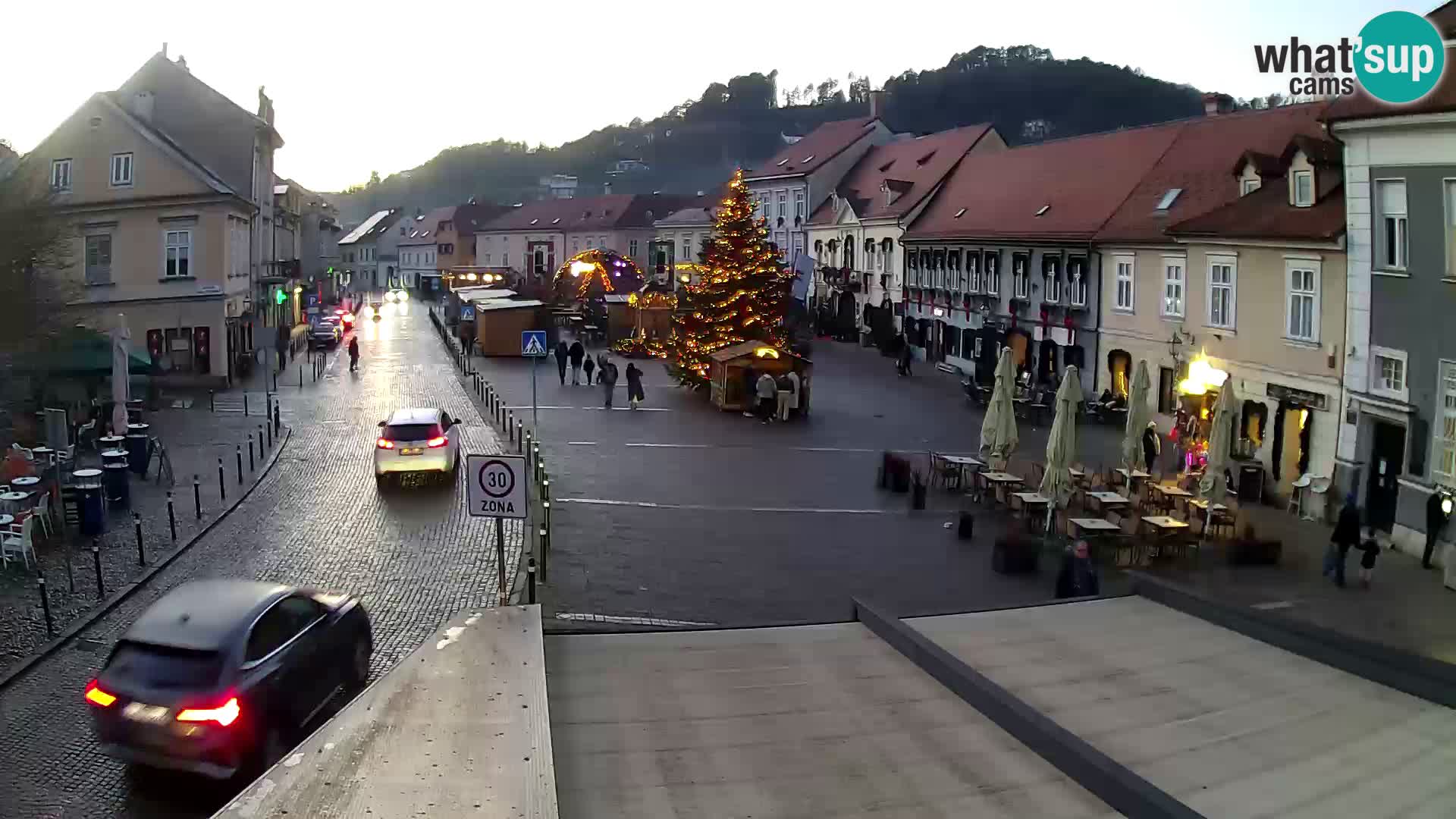 Samobor – Piazza centrale dedicata a re Tomislav