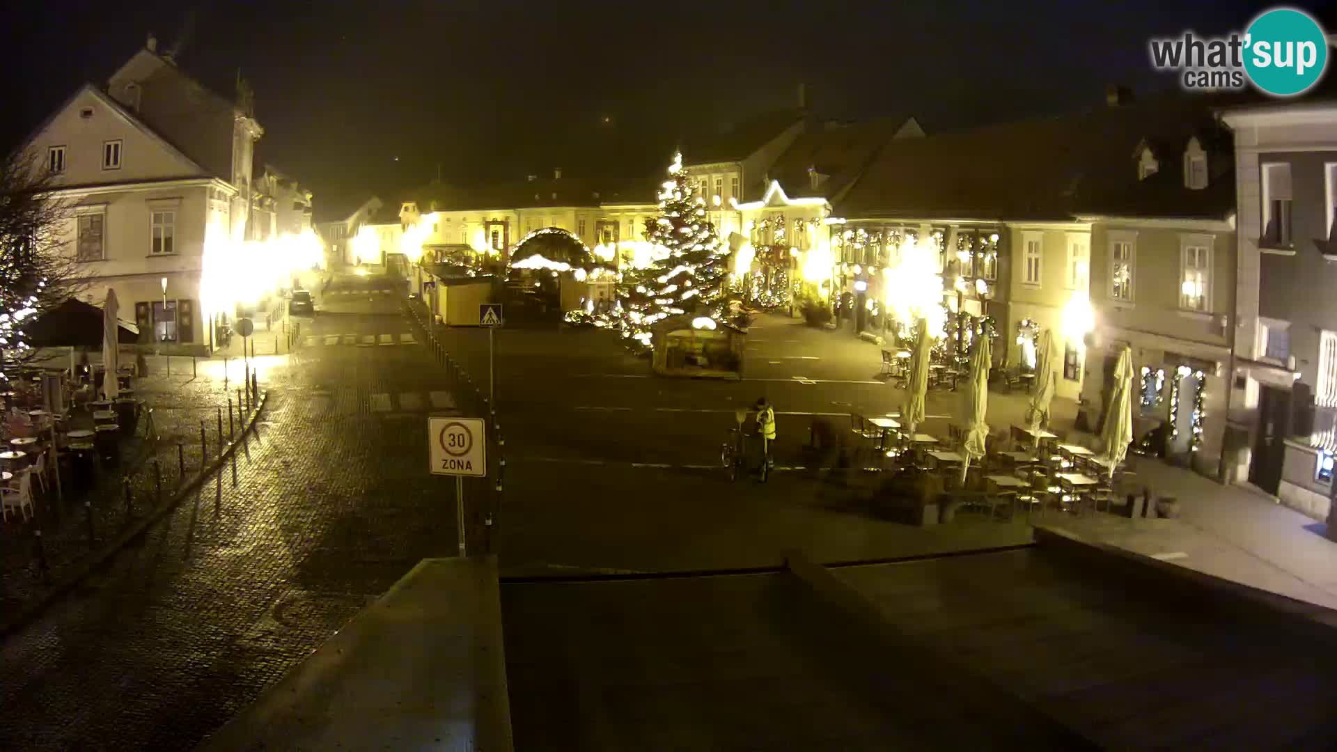 Samobor – Place centrale dédié au roi Tomislav