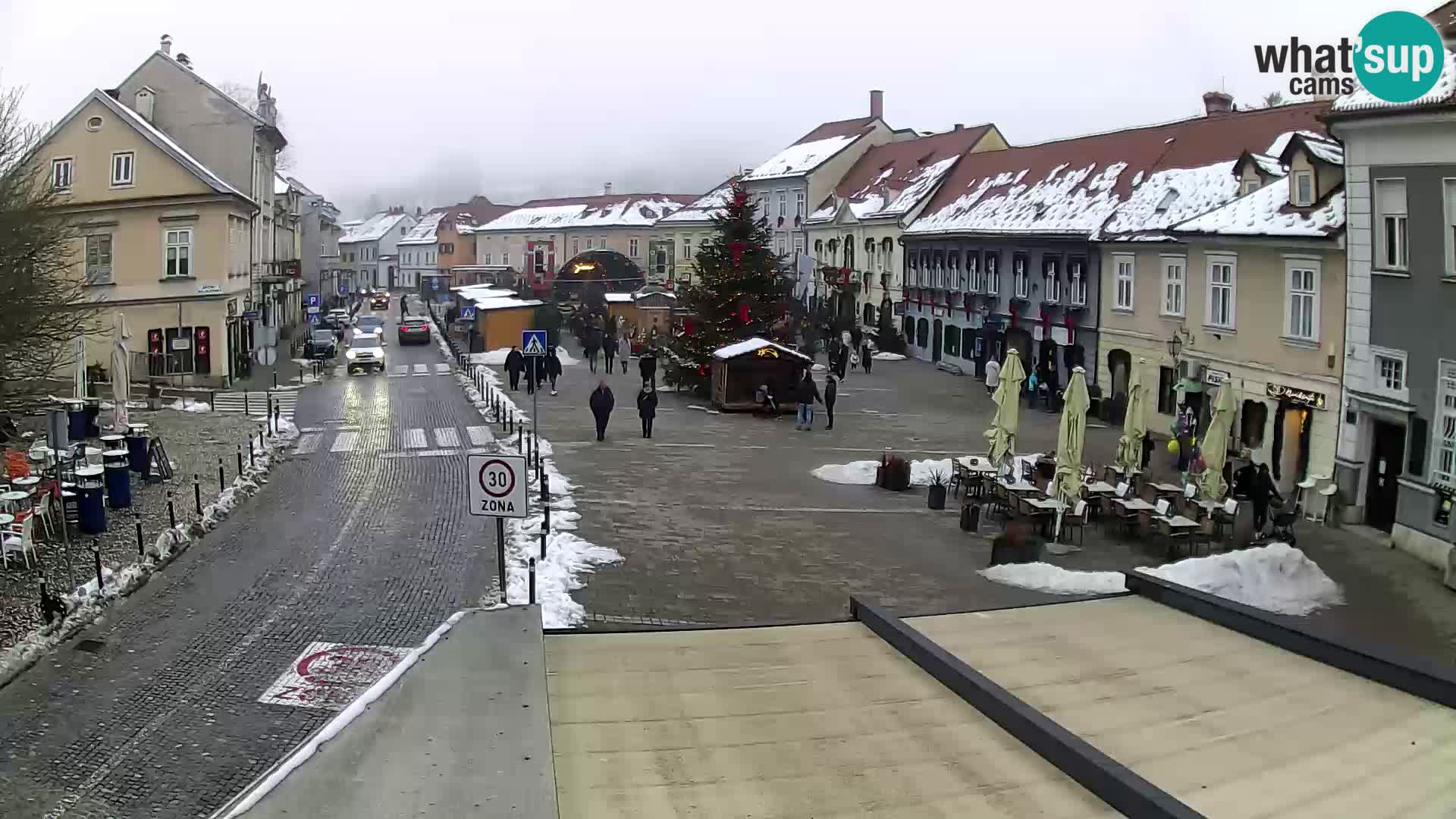 Samobor – Piazza centrale dedicata a re Tomislav
