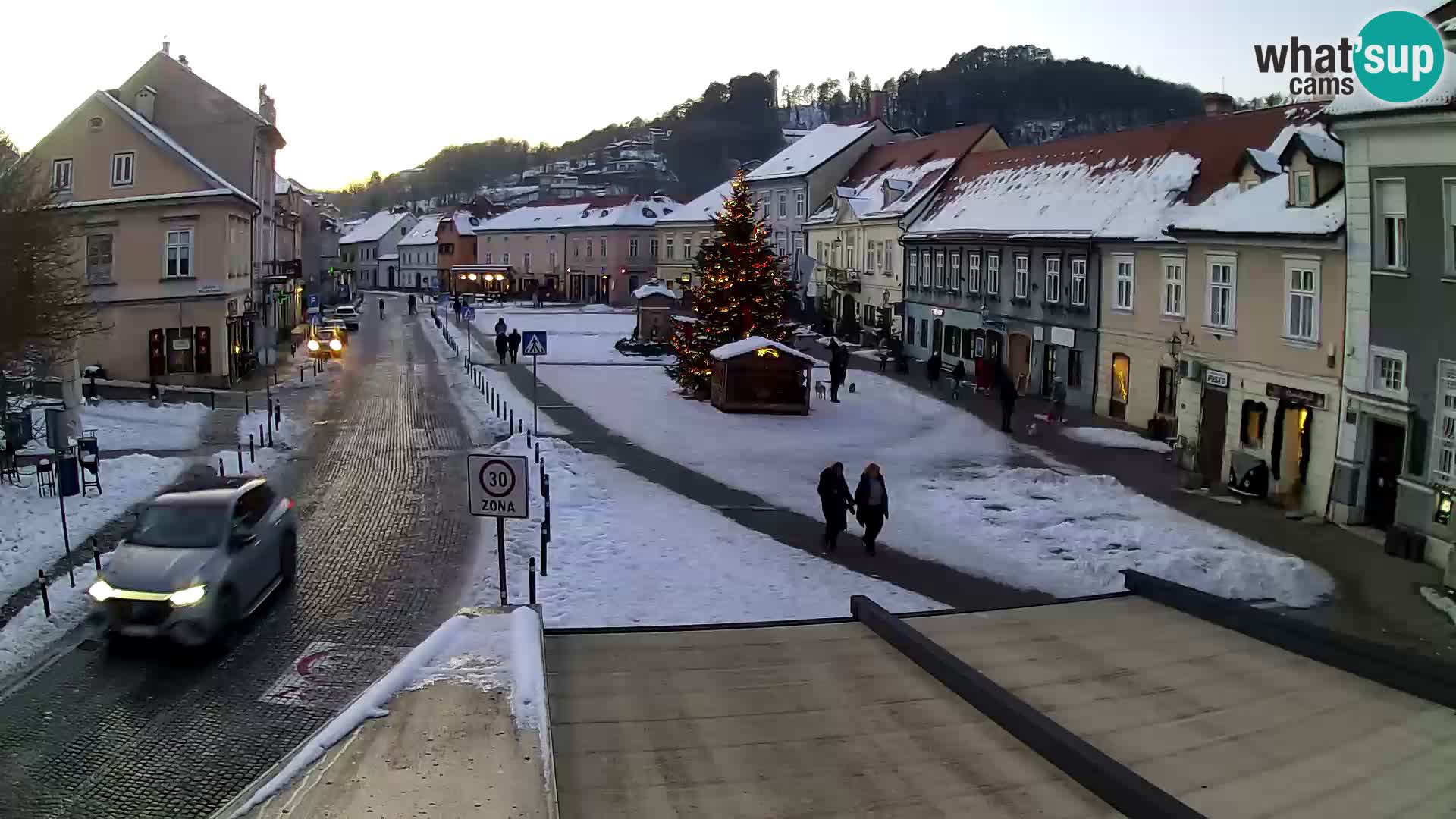 Samobor – Plaza central dedicado al rey Tomislav