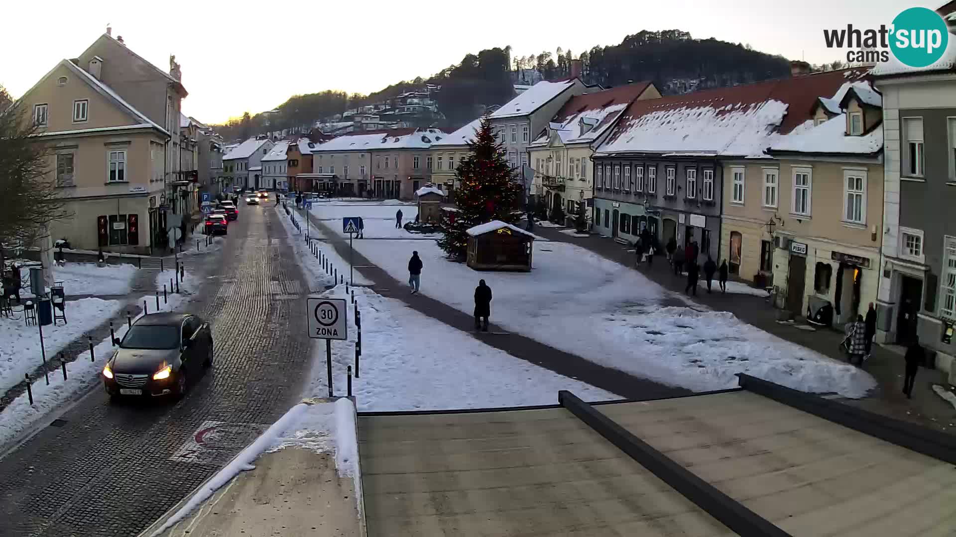 Samobor – Piazza centrale dedicata a re Tomislav