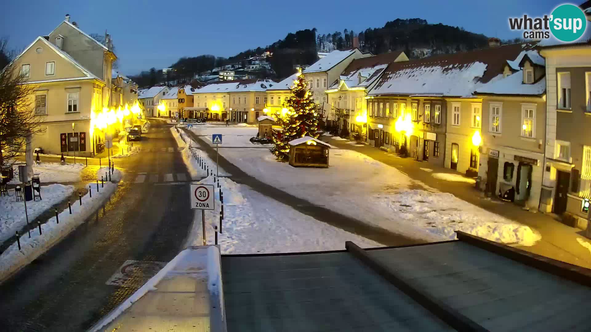 Samobor – Plaza central dedicado al rey Tomislav