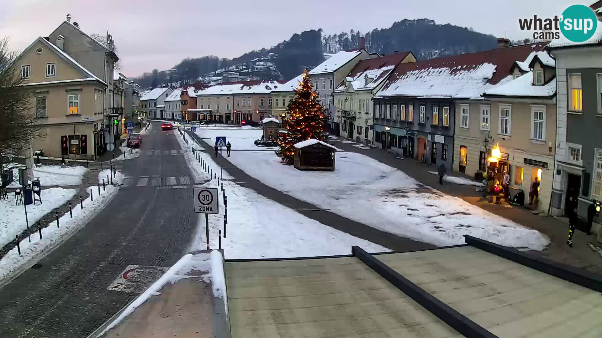 Samobor – Place centrale dédié au roi Tomislav