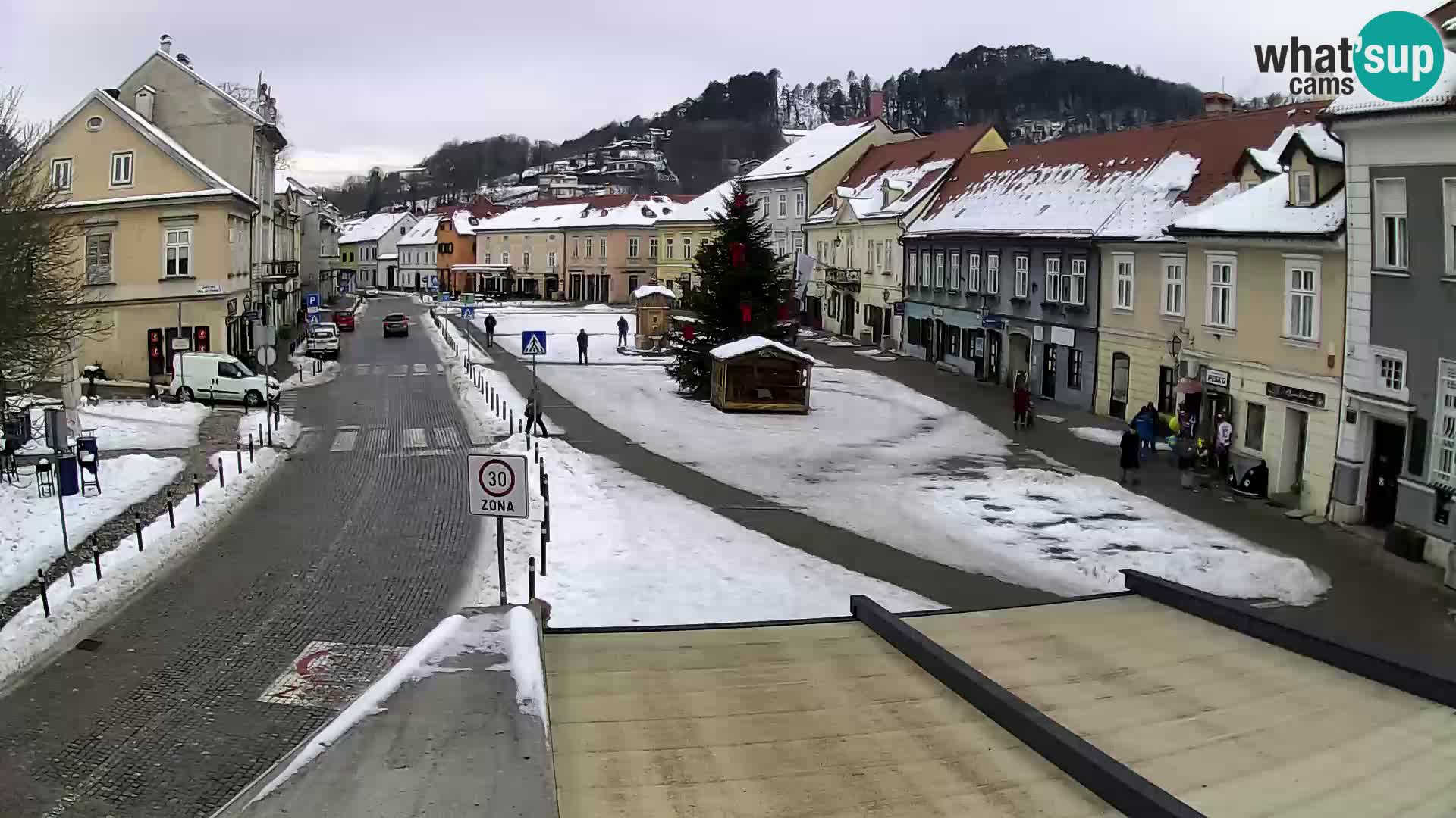 Samobor – Plaza central dedicado al rey Tomislav