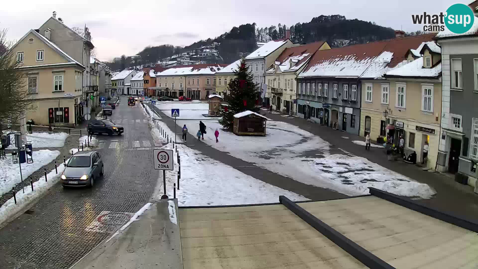 Samobor – Plaza central dedicado al rey Tomislav