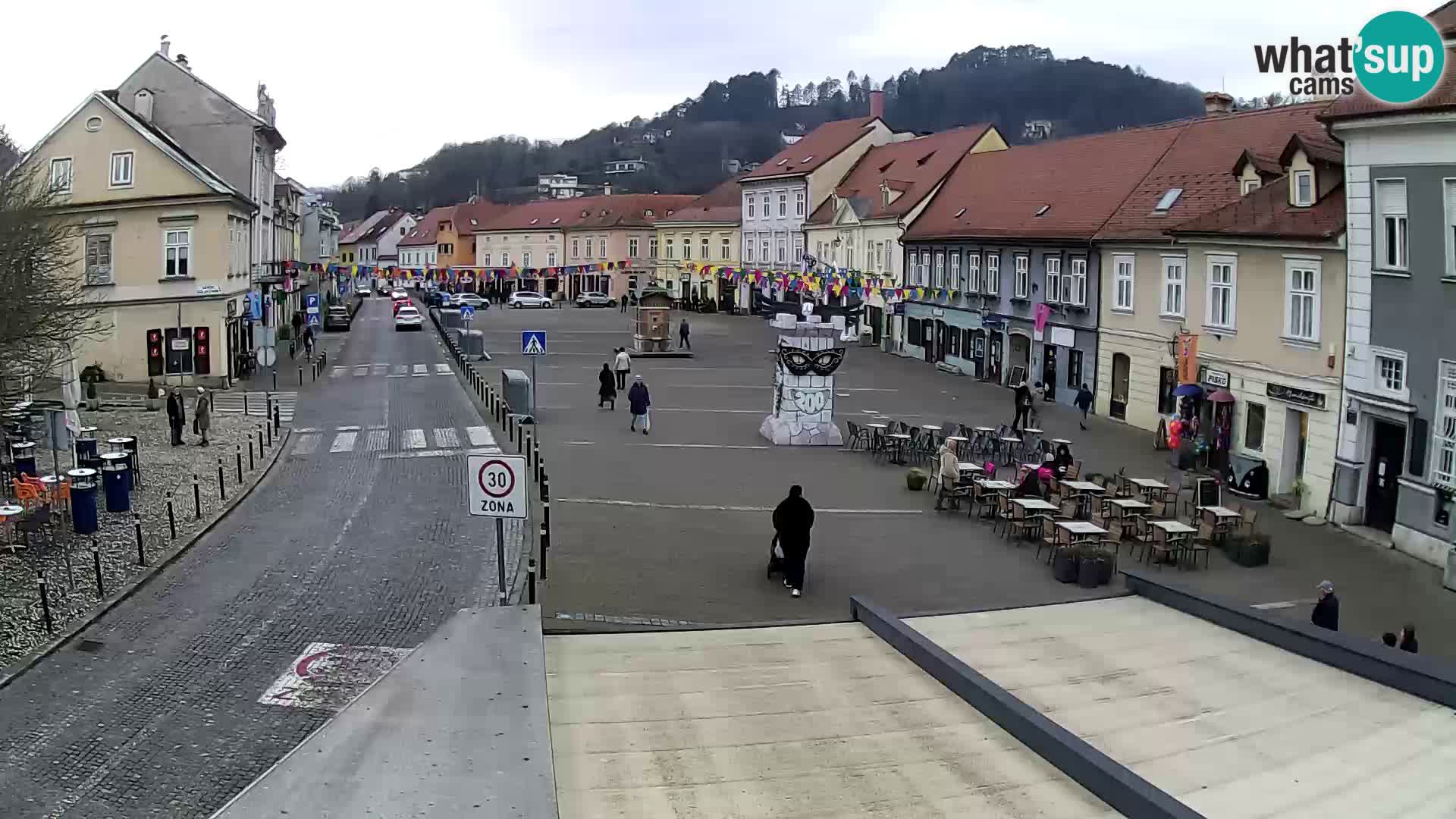 Samobor – Piazza centrale dedicata a re Tomislav