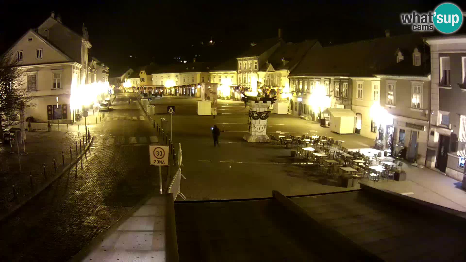 Samobor – Place centrale dédié au roi Tomislav