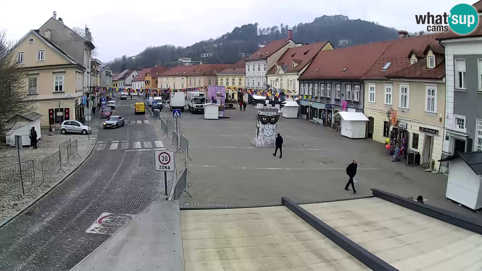Samobor – Zentralen Platz von König Tomislav gewidmet