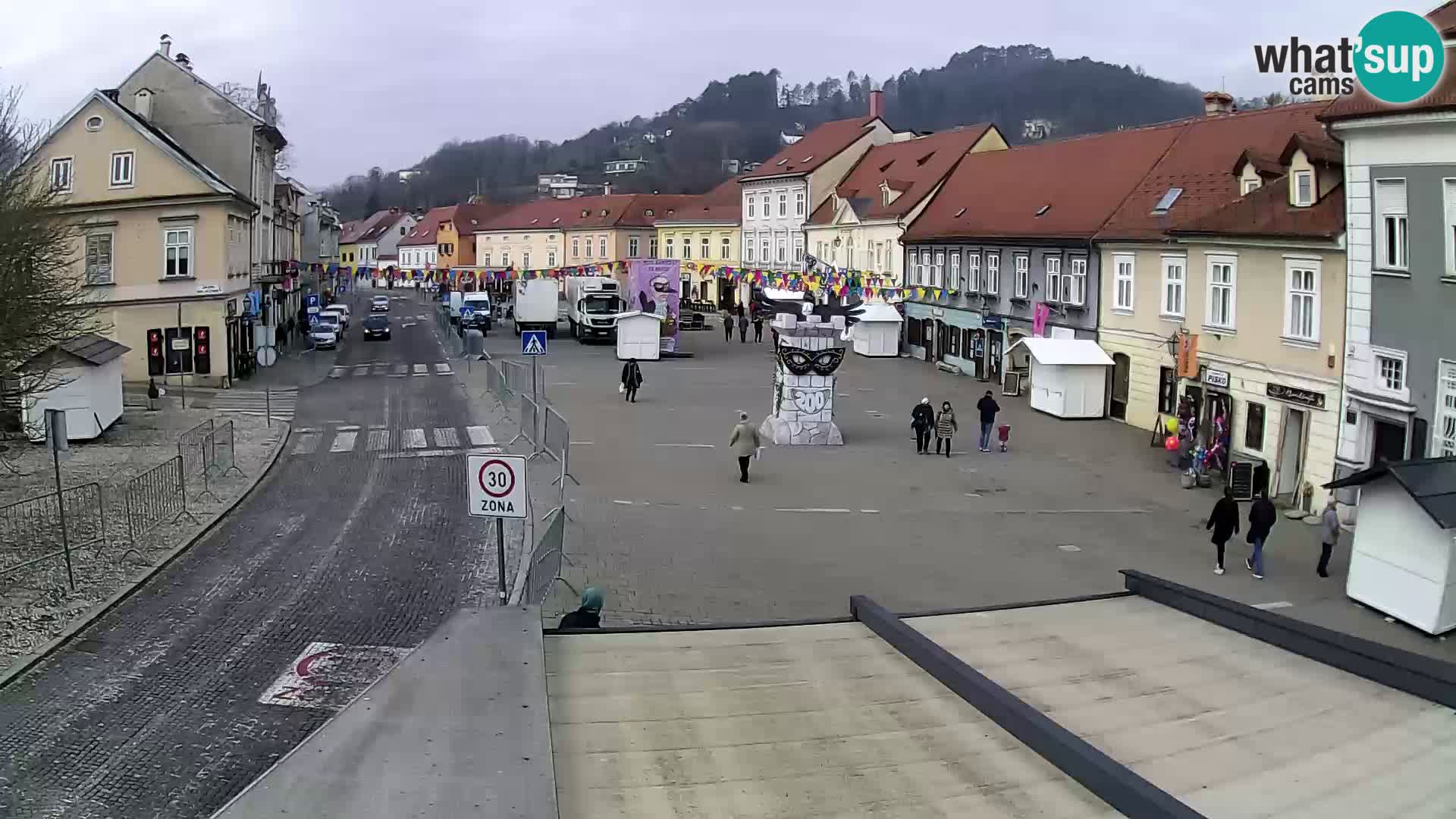 Samobor – Piazza centrale dedicata a re Tomislav