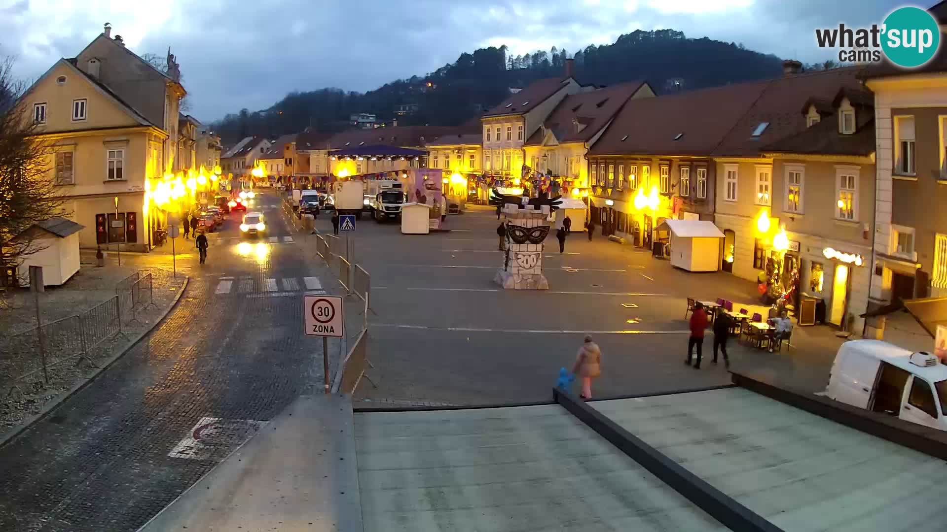 Samobor – Plaza central dedicado al rey Tomislav