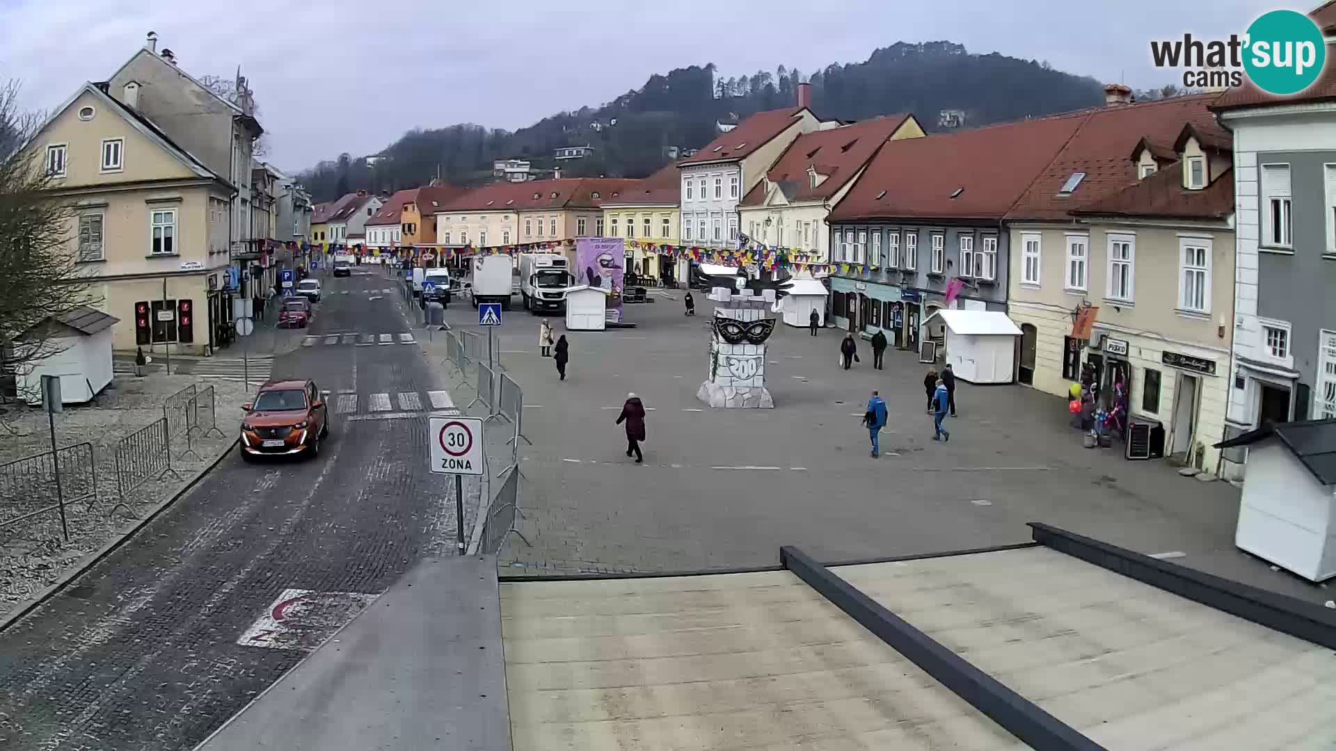 Samobor – Zentralen Platz von König Tomislav gewidmet