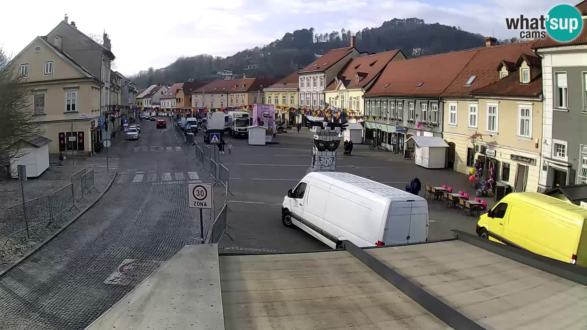 Samobor – Piazza centrale dedicata a re Tomislav