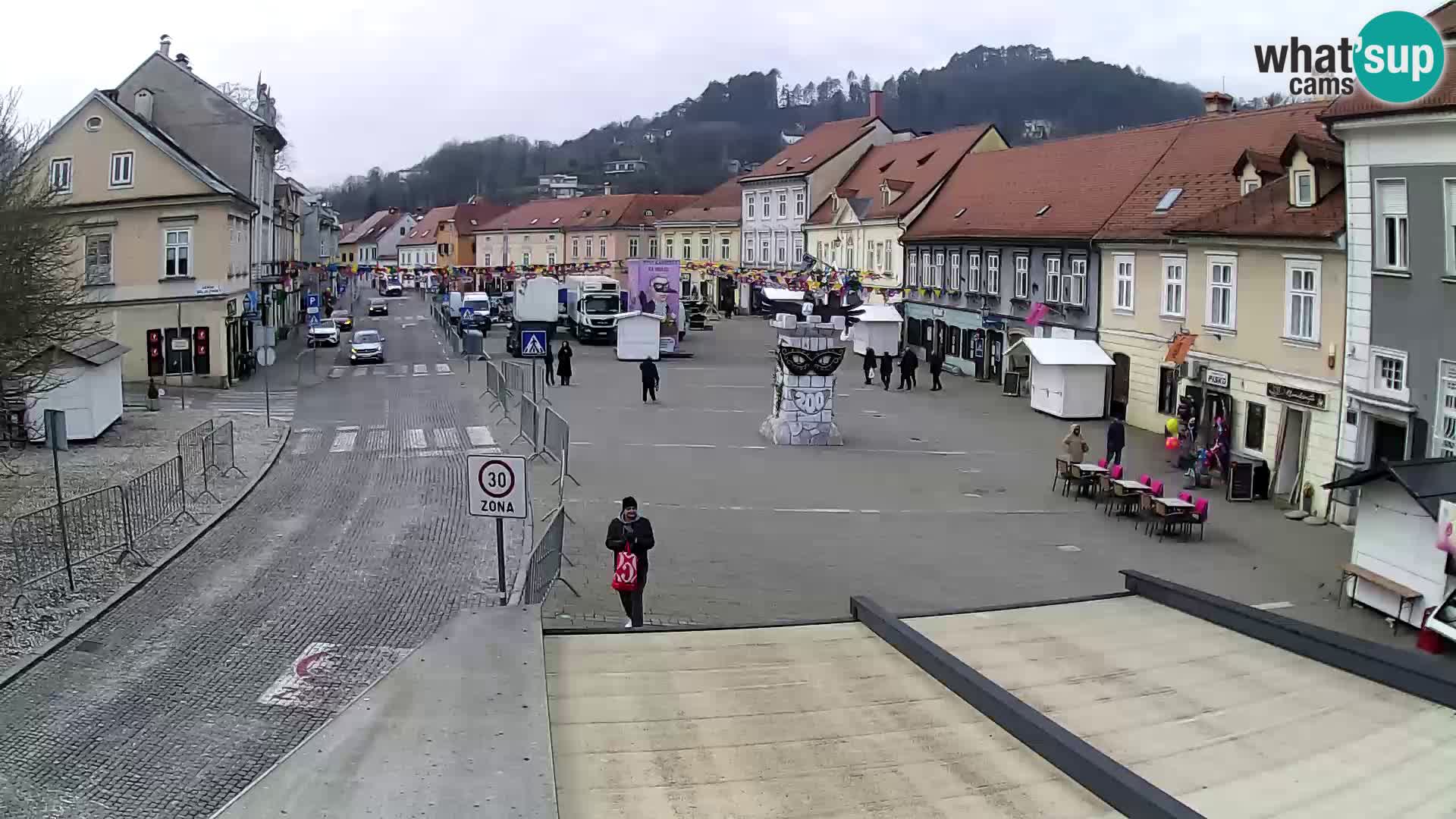 Samobor – Piazza centrale dedicata a re Tomislav