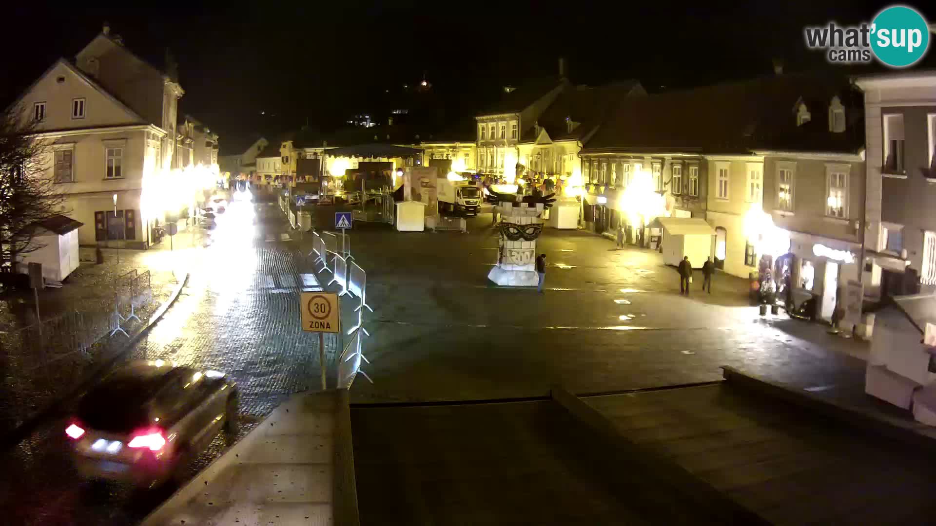 Samobor – Piazza centrale dedicata a re Tomislav
