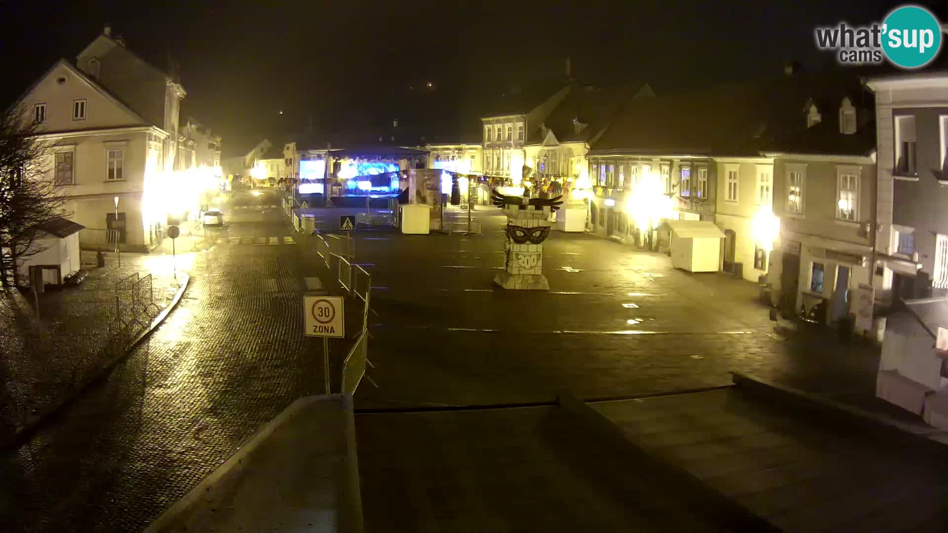 Samobor – Zentralen Platz von König Tomislav gewidmet