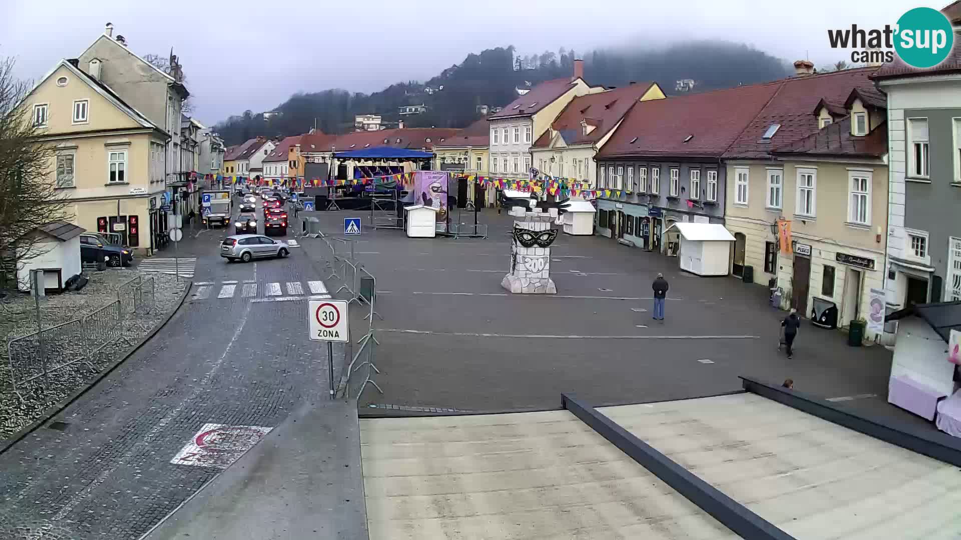 Samobor – Zentralen Platz von König Tomislav gewidmet