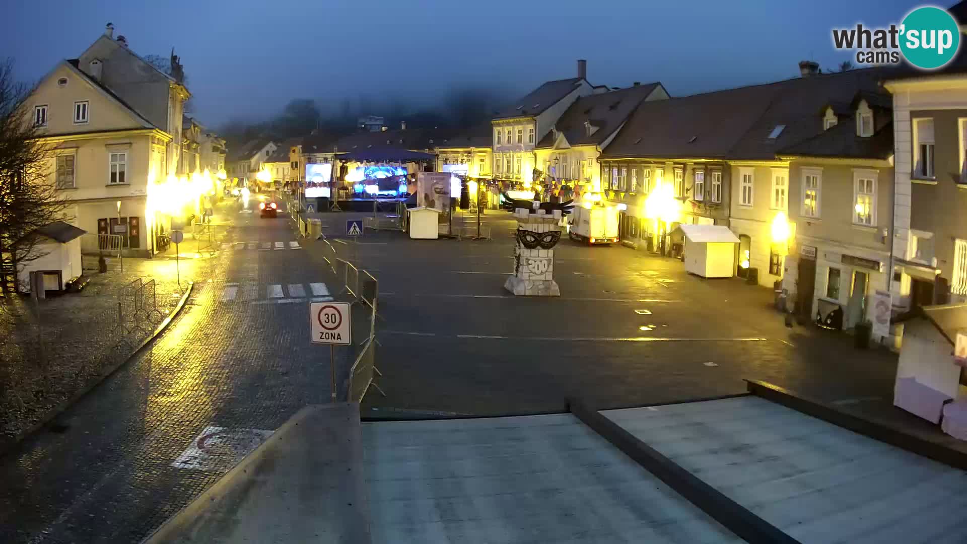 Samobor – Plaza central dedicado al rey Tomislav