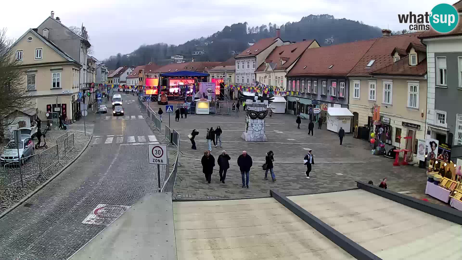 Samobor – Plaza central dedicado al rey Tomislav