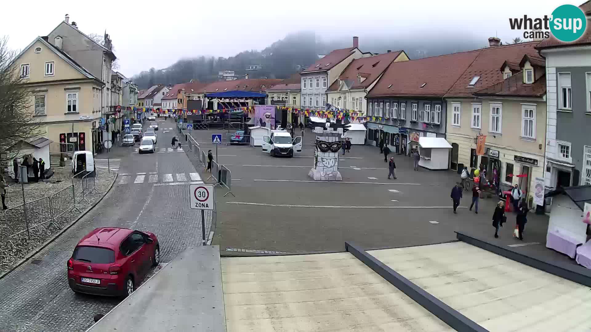 Samobor – Main square dedicated to King Tomislav
