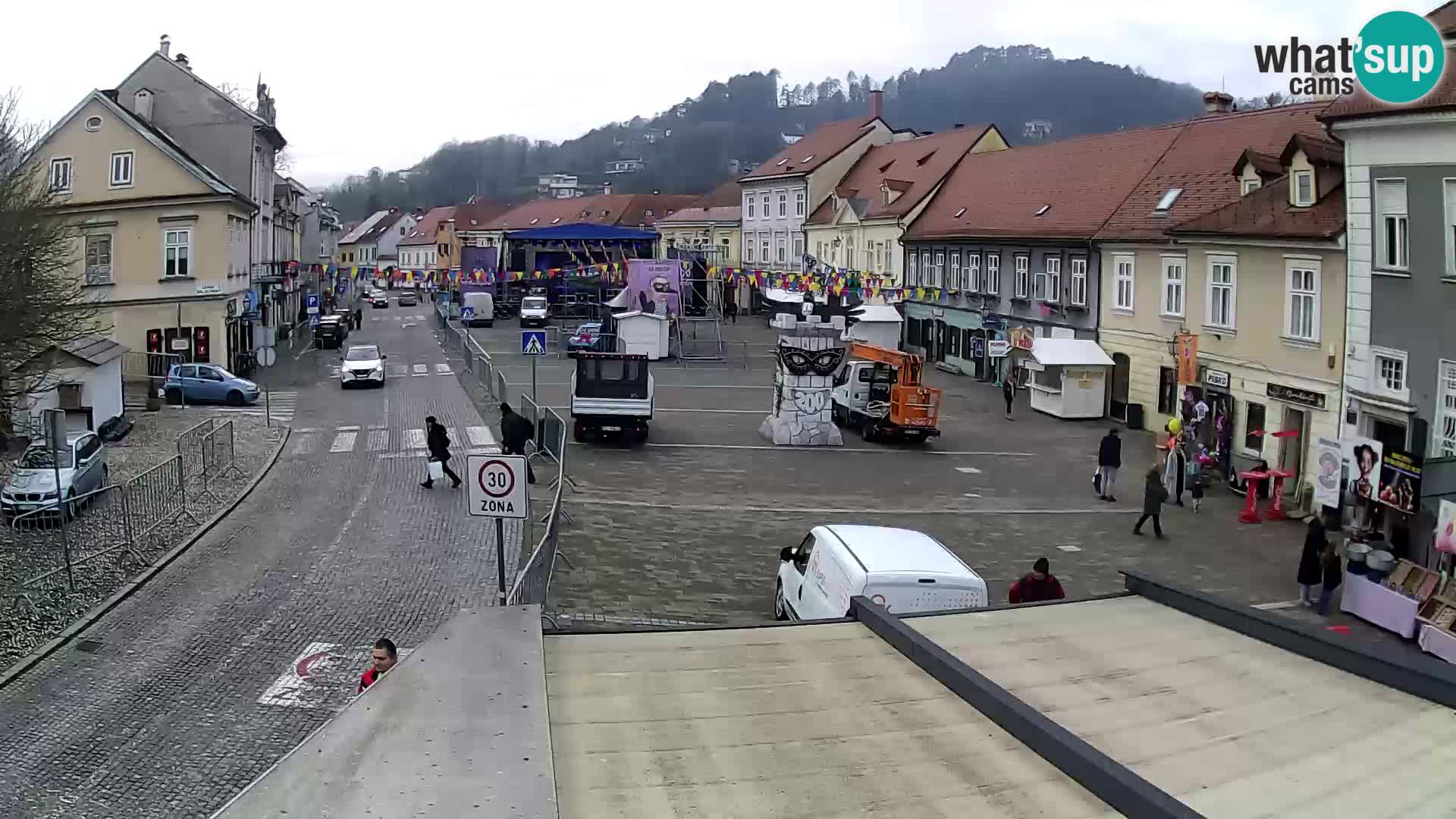 Samobor – Plaza central dedicado al rey Tomislav
