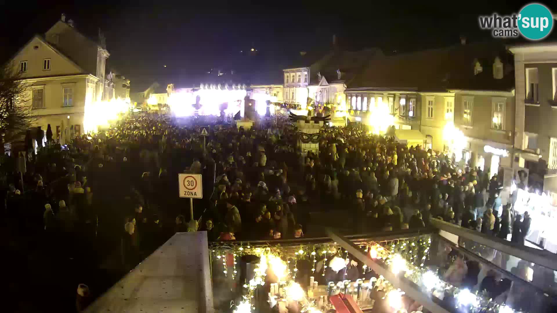 Samobor – Place centrale dédié au roi Tomislav