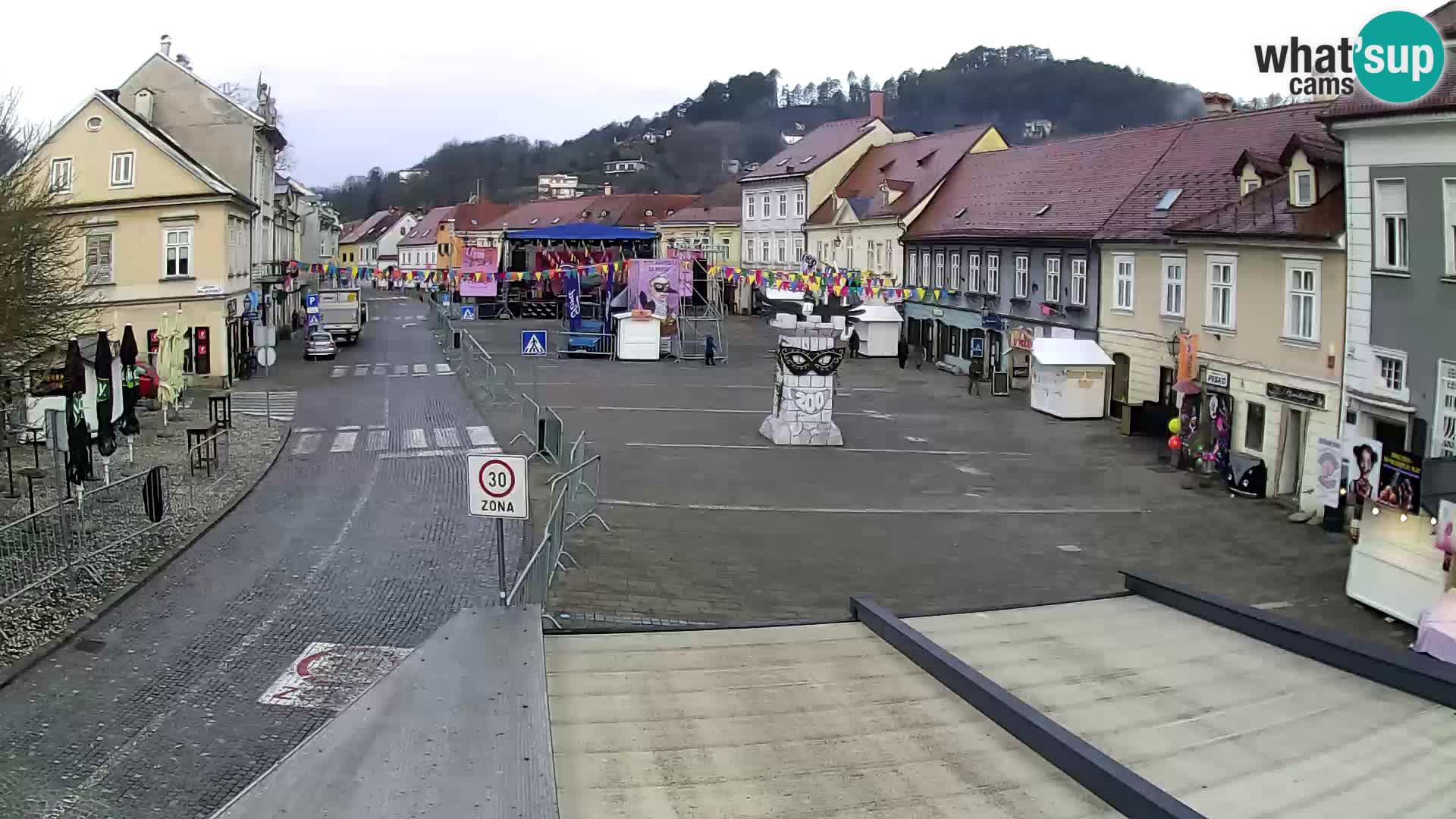 Samobor – Piazza centrale dedicata a re Tomislav