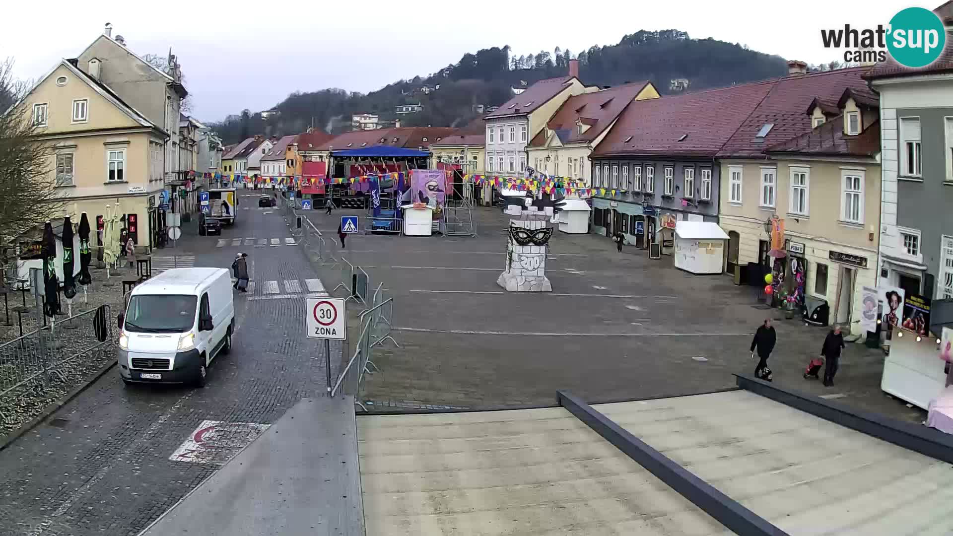 Samobor – Plaza central dedicado al rey Tomislav