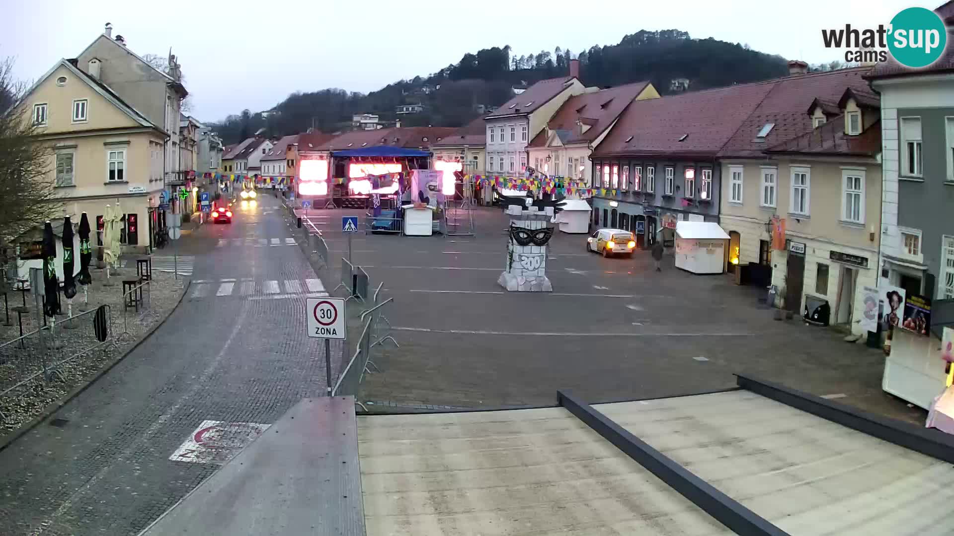 Samobor – Plaza central dedicado al rey Tomislav