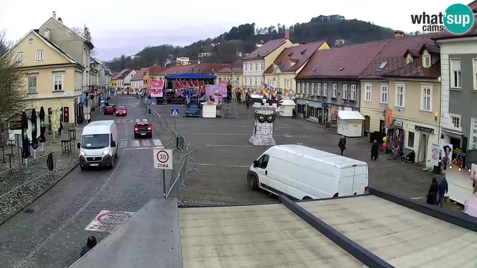 Samobor – Plaza central dedicado al rey Tomislav