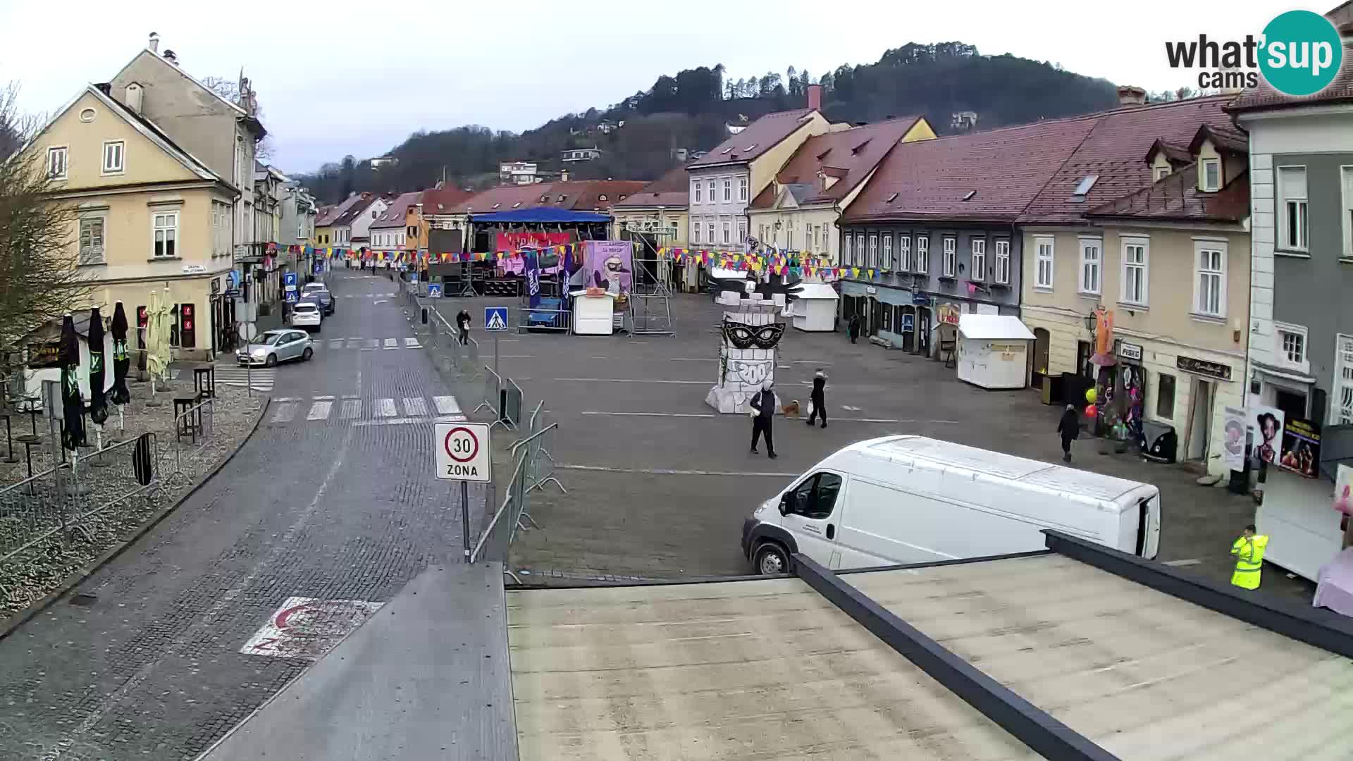 Samobor – Plaza central dedicado al rey Tomislav