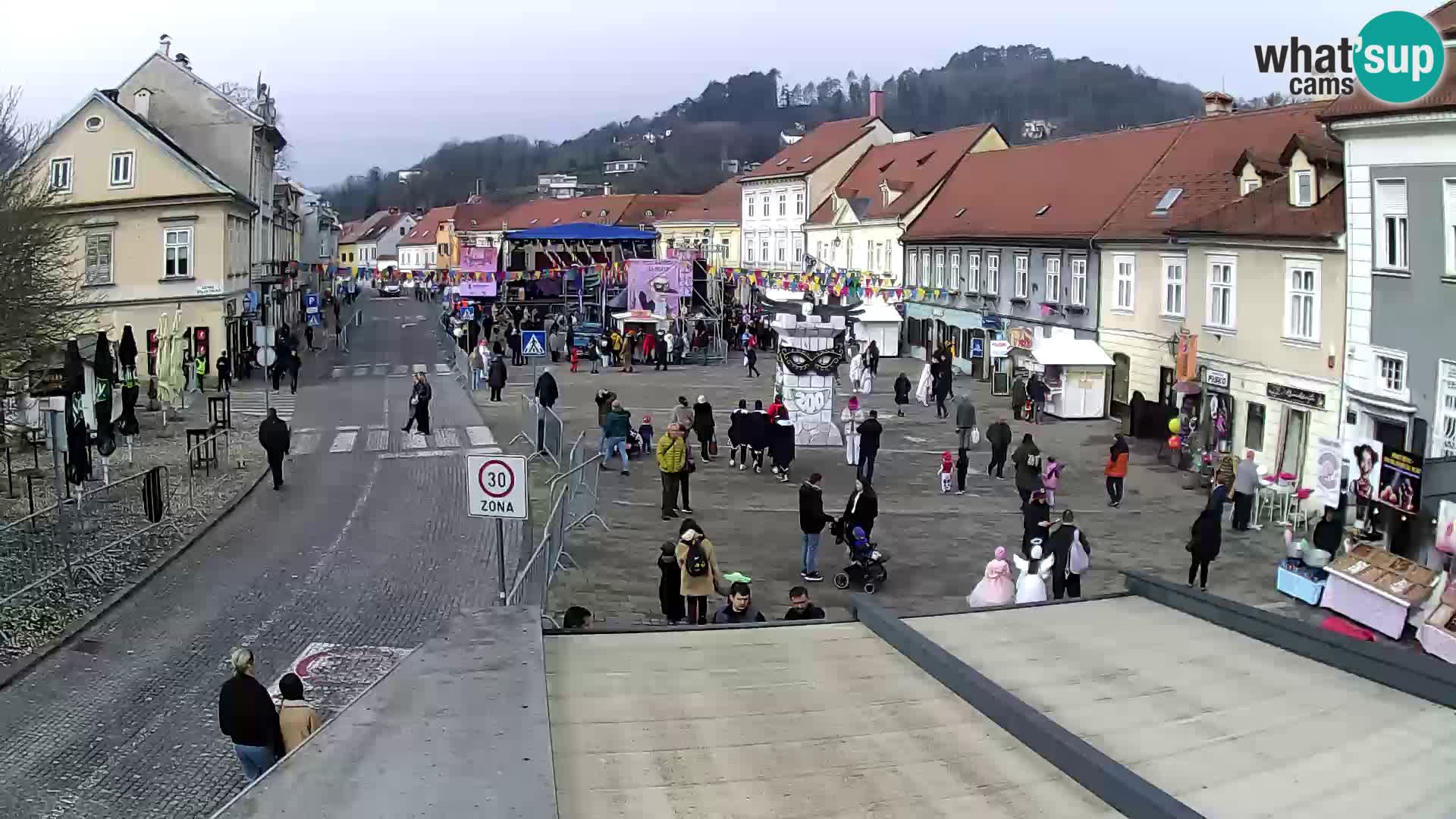 Samobor – Piazza centrale dedicata a re Tomislav