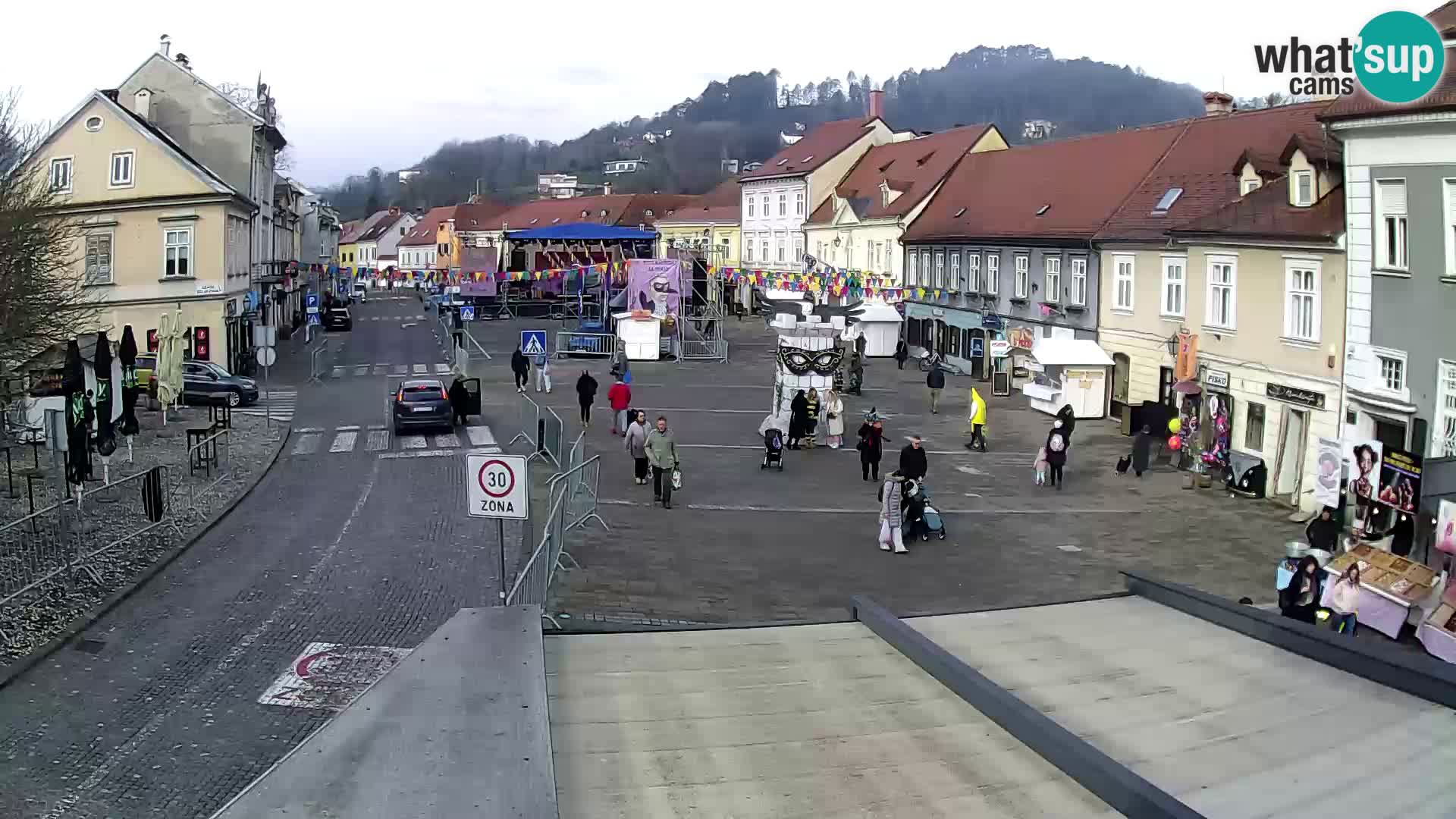 Samobor – Plaza central dedicado al rey Tomislav