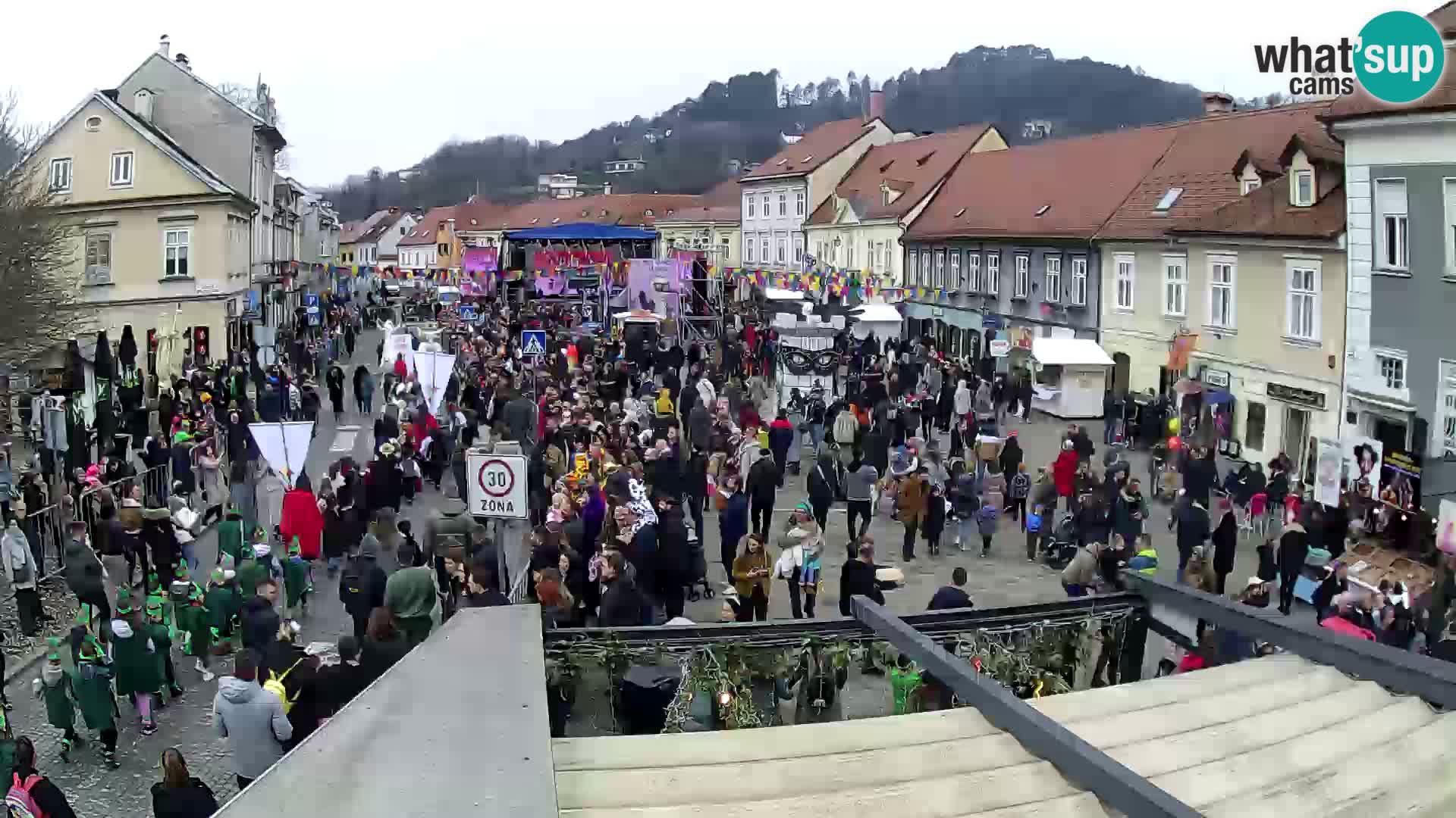 Samobor – Piazza centrale dedicata a re Tomislav