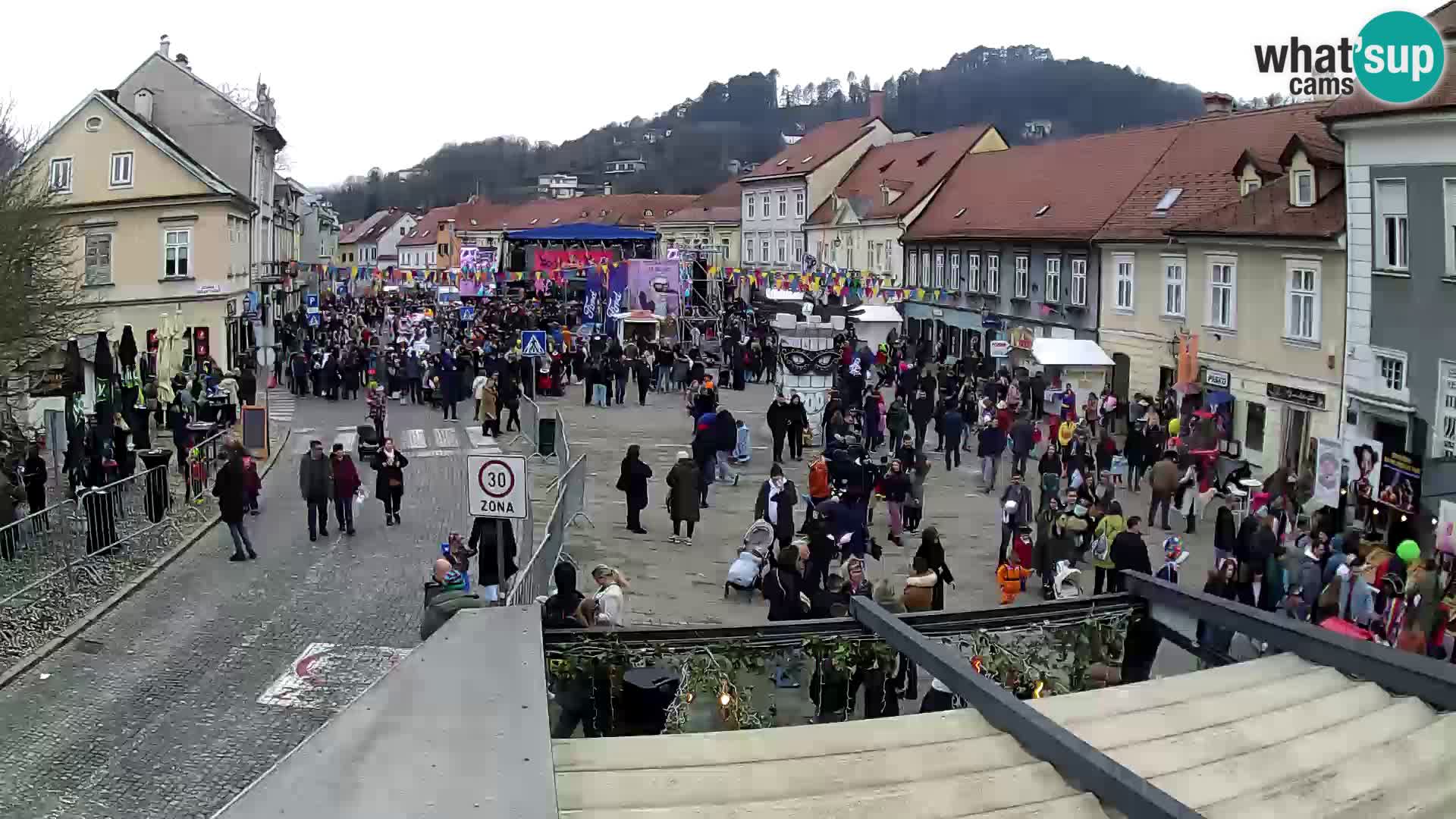 Samobor – Piazza centrale dedicata a re Tomislav