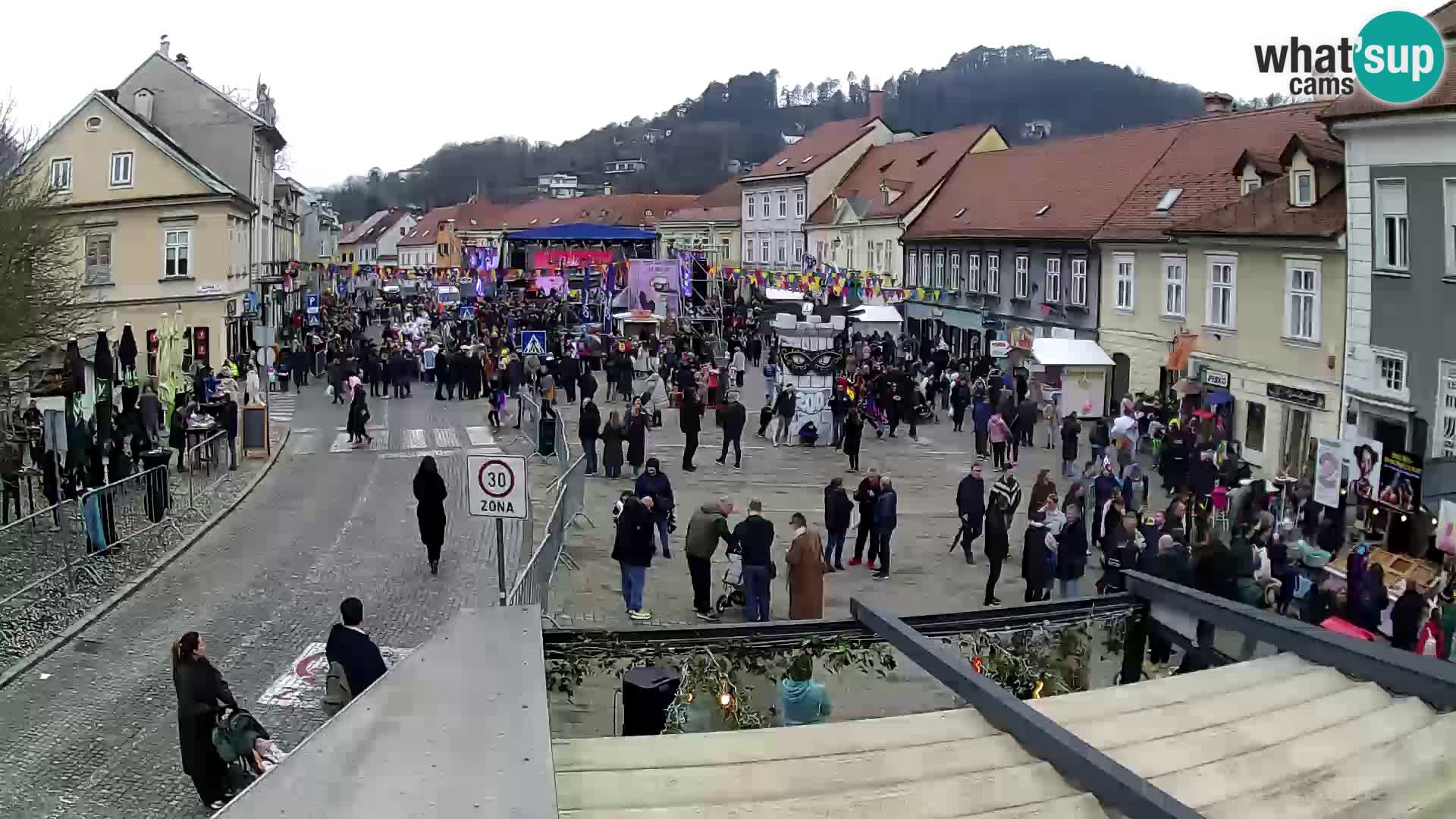 Samobor – Piazza centrale dedicata a re Tomislav