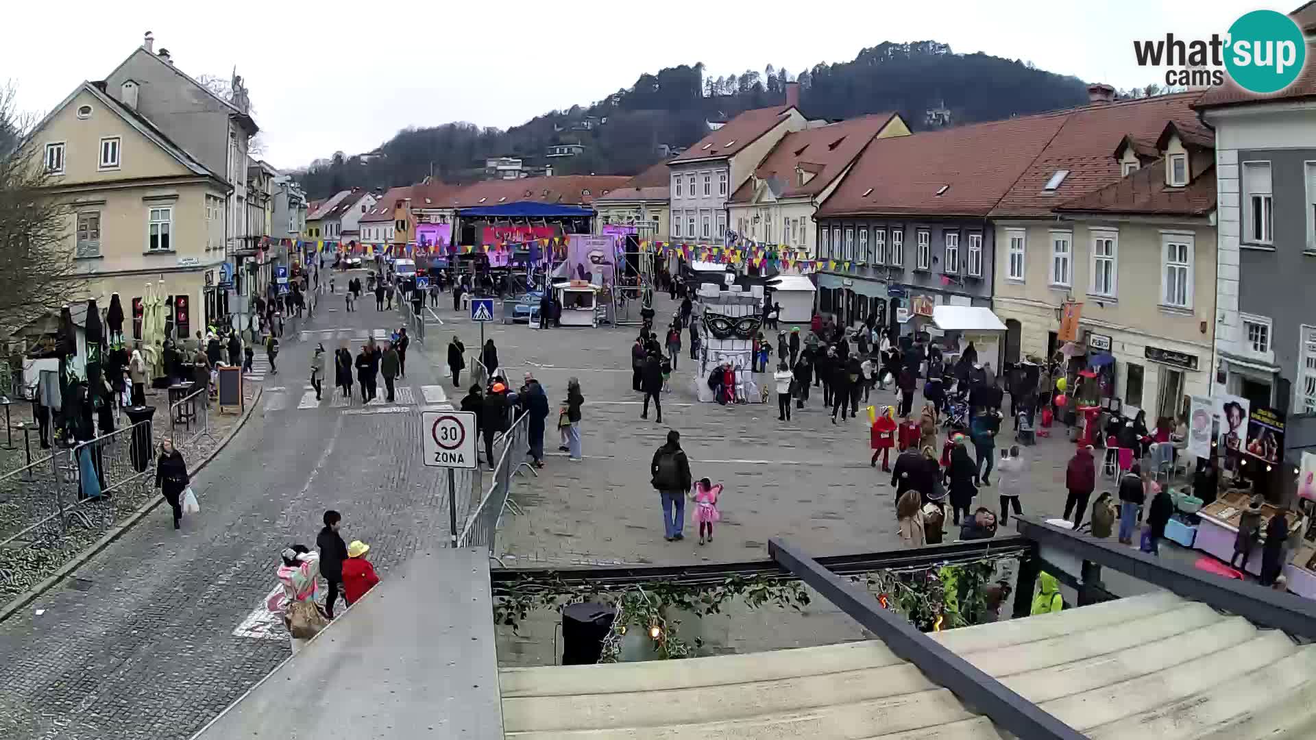 Samobor – Zentralen Platz von König Tomislav gewidmet