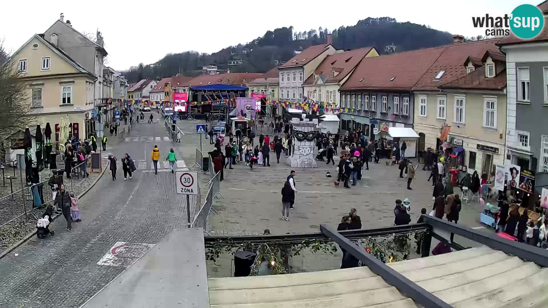 Samobor – Plaza central dedicado al rey Tomislav