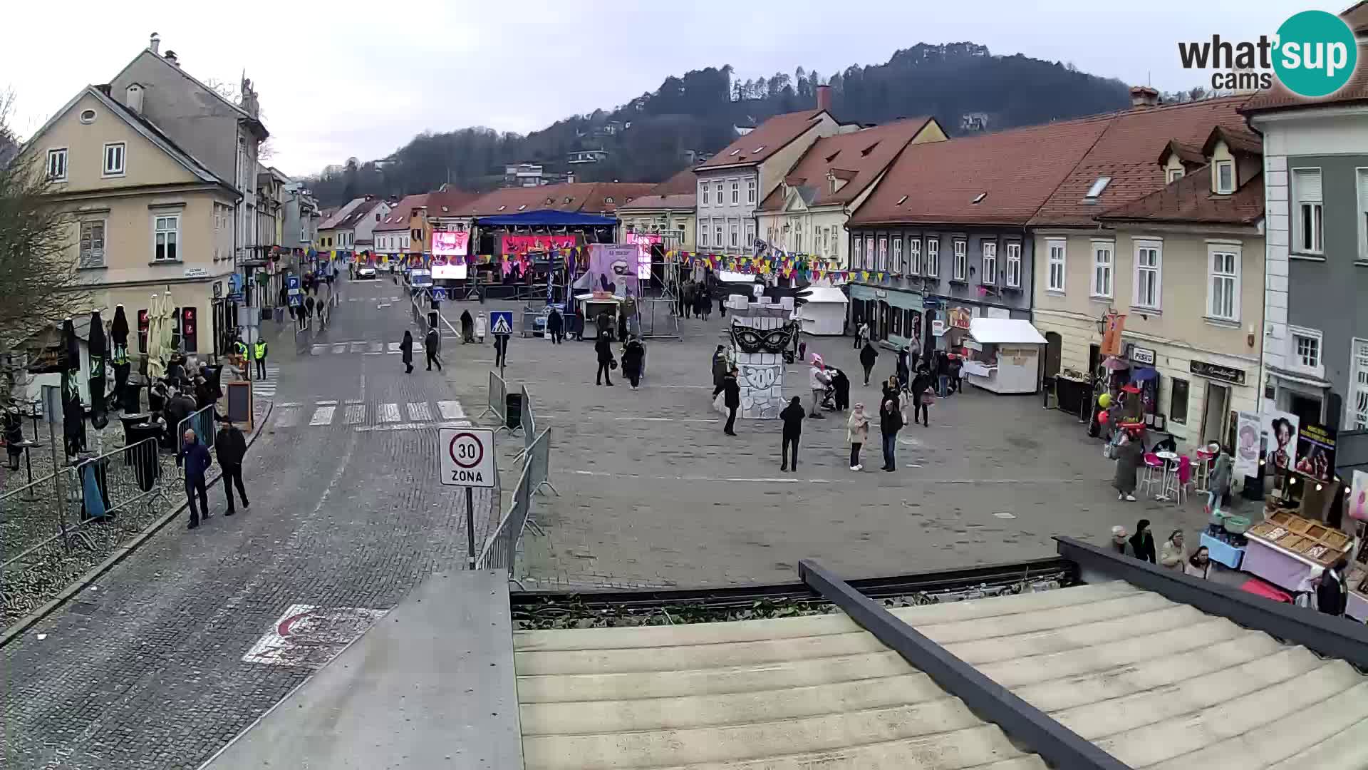 Samobor – Zentralen Platz von König Tomislav gewidmet