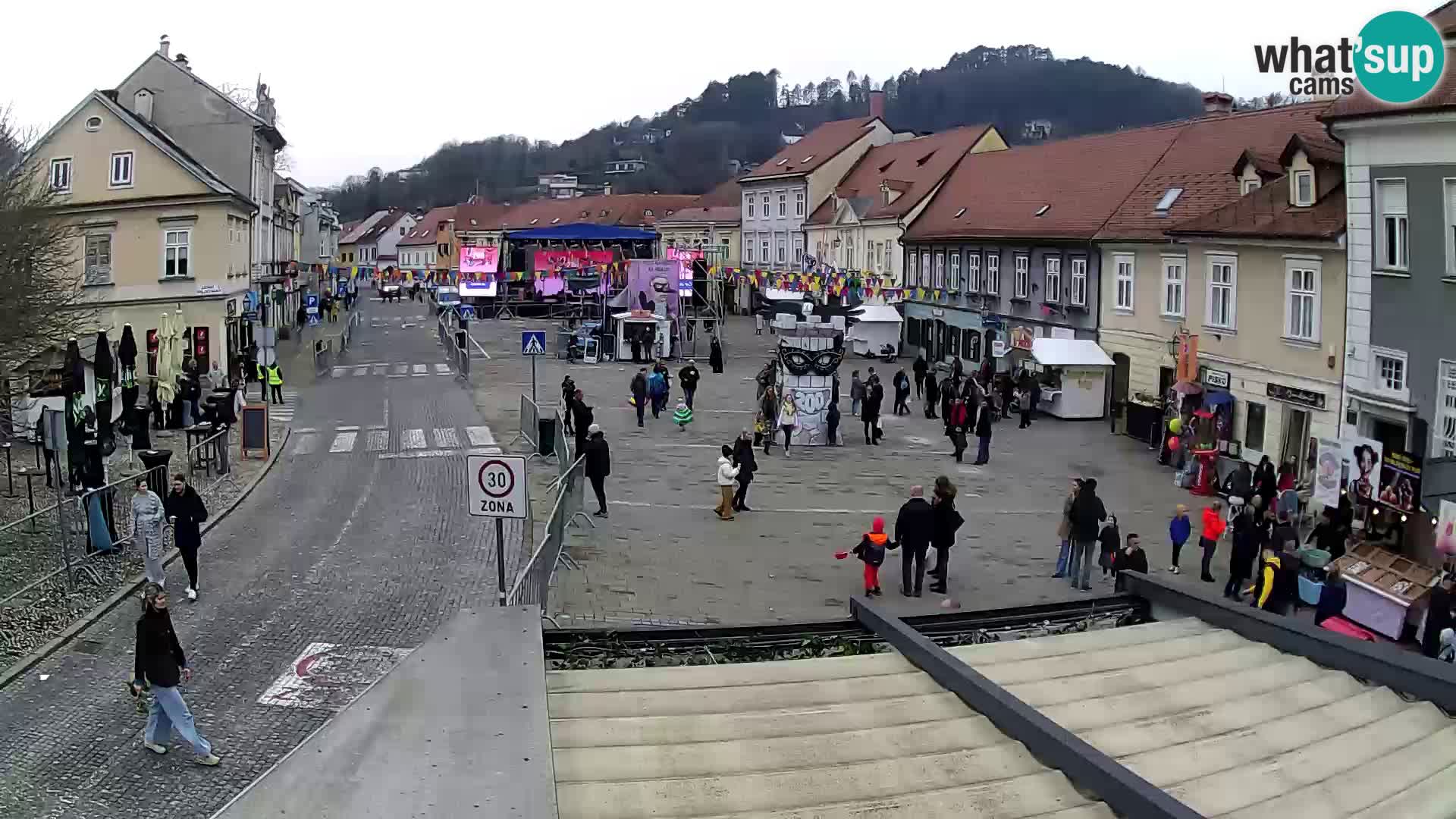 Samobor – Piazza centrale dedicata a re Tomislav