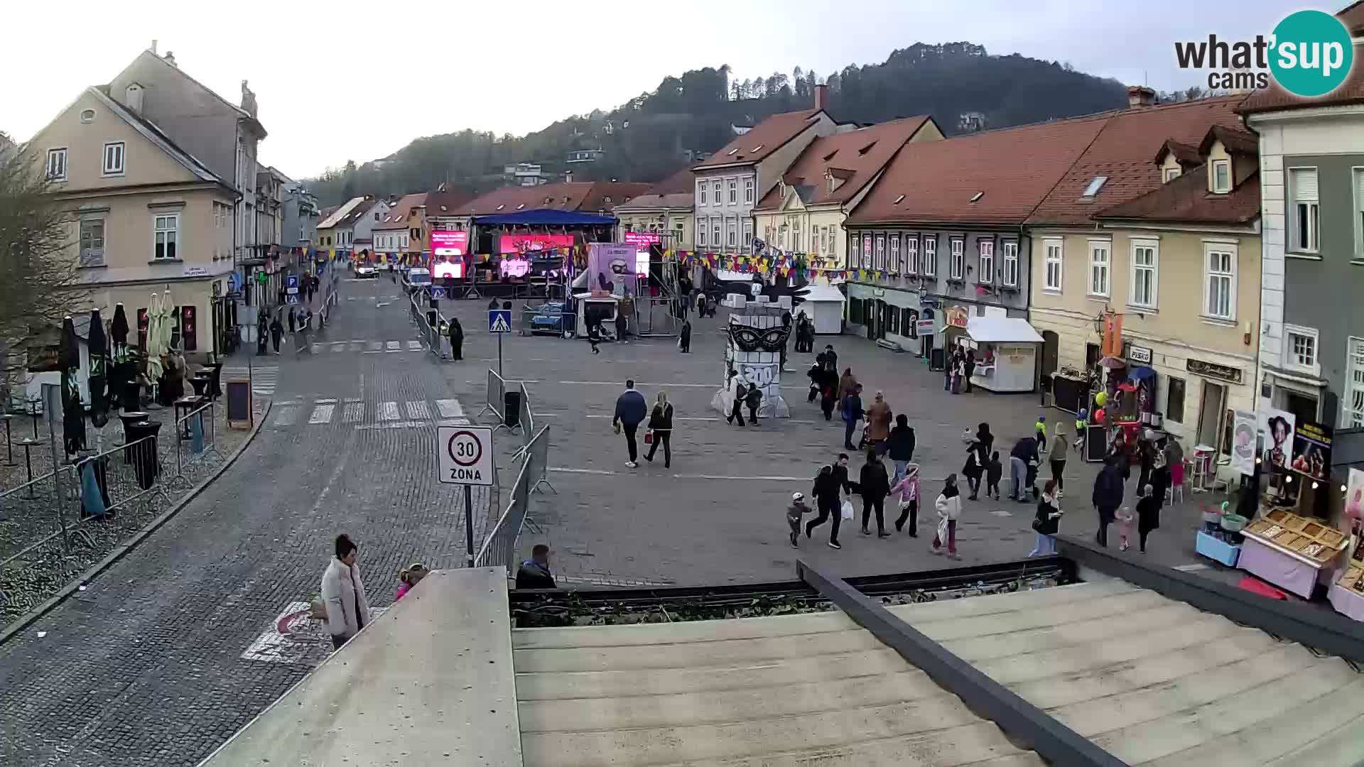 Samobor – Plaza central dedicado al rey Tomislav