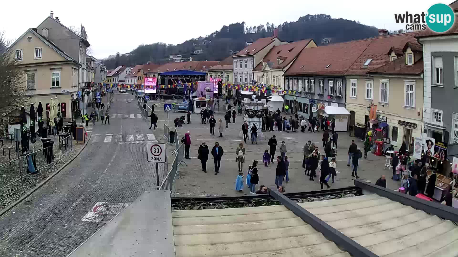 Samobor – Zentralen Platz von König Tomislav gewidmet