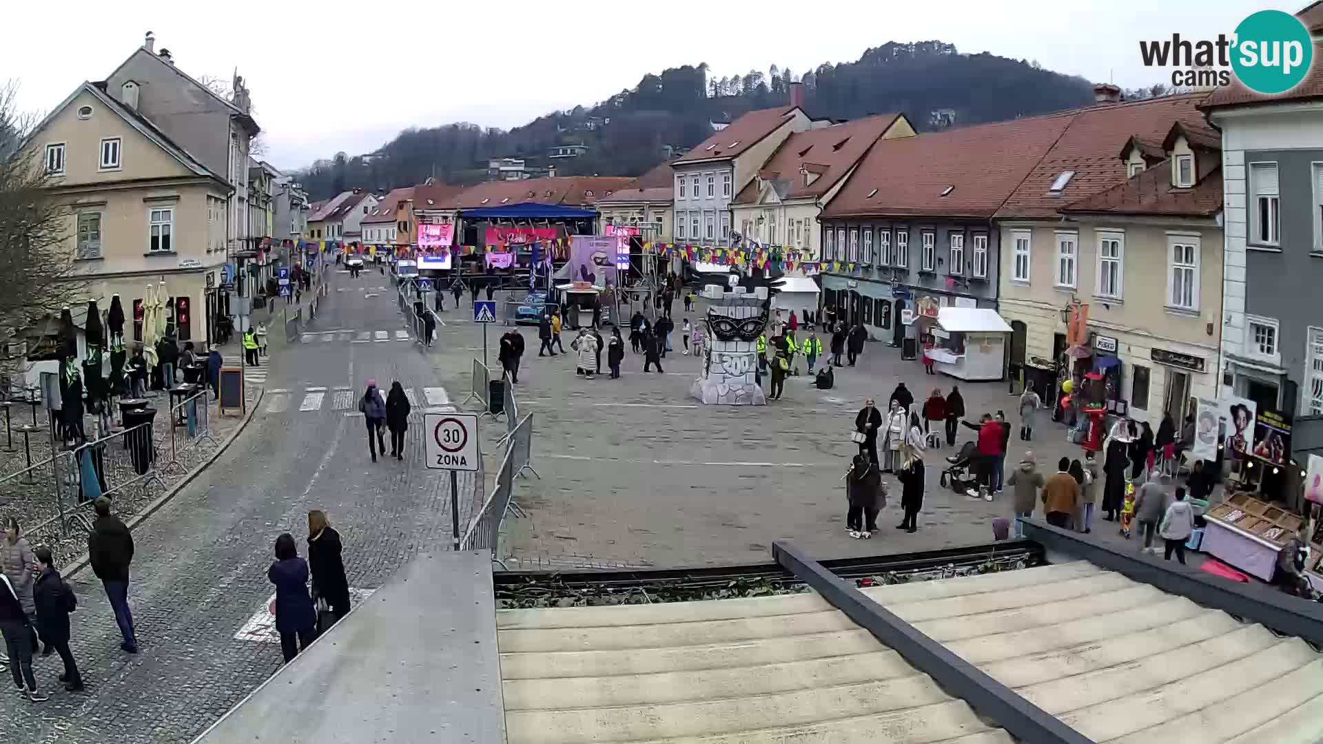 Samobor – Piazza centrale dedicata a re Tomislav