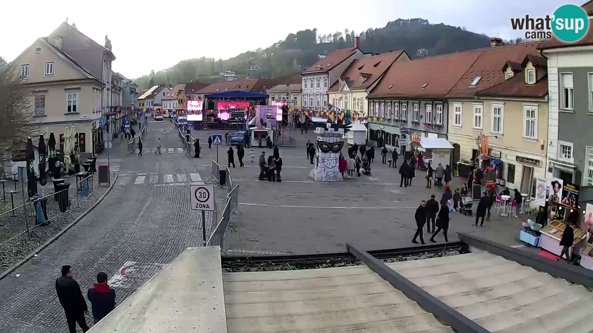 Samobor – Piazza centrale dedicata a re Tomislav