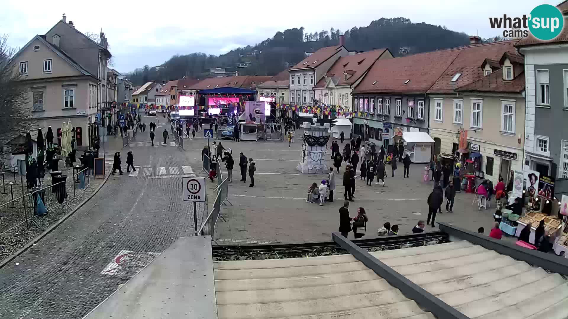 Samobor – Zentralen Platz von König Tomislav gewidmet